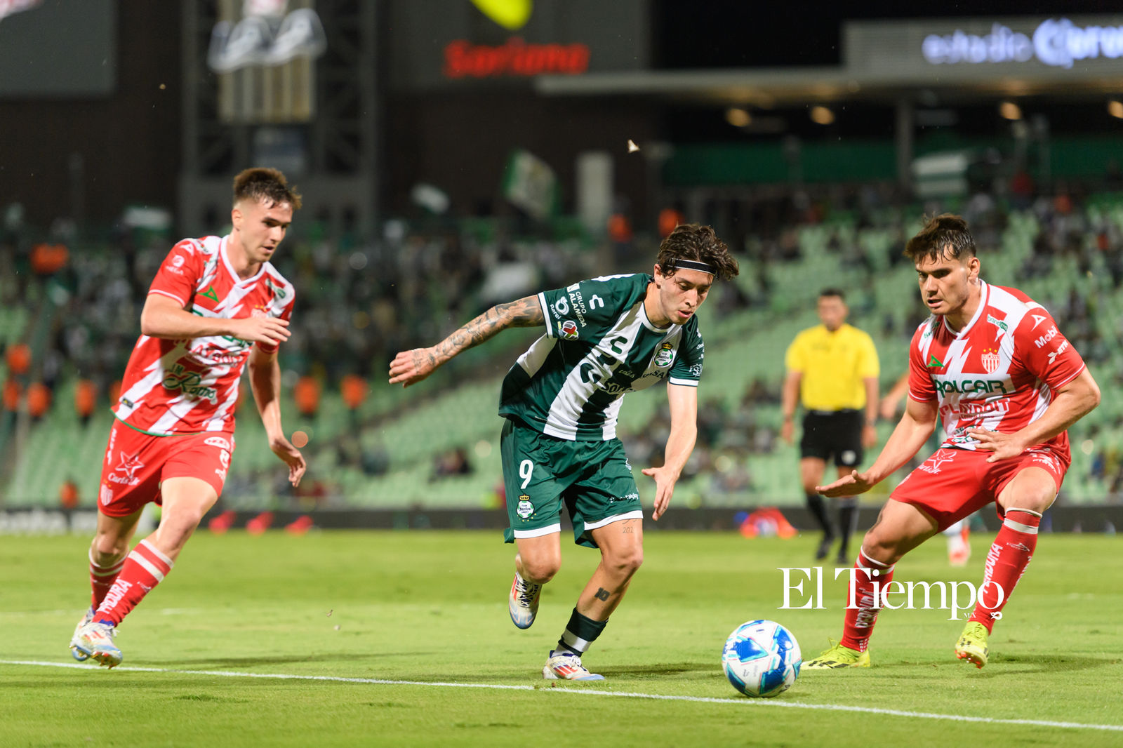 Santos Laguna vence a Necaxa en el Corona