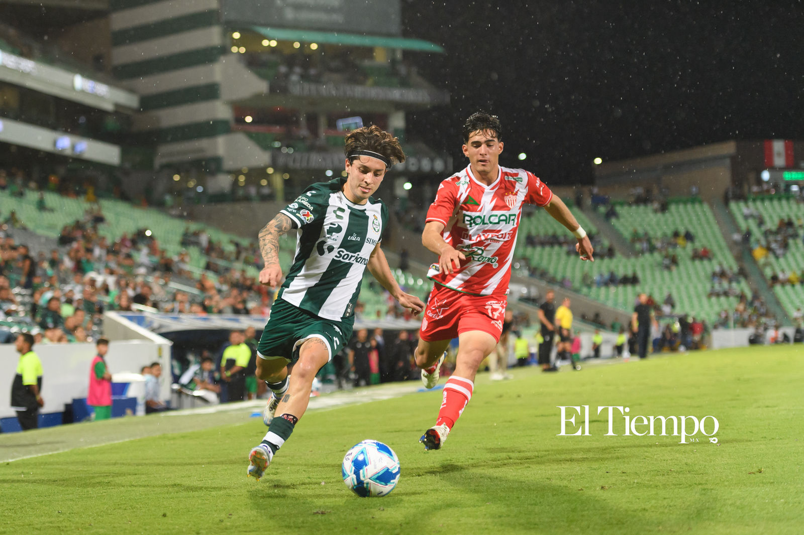 Santos Laguna vence a Necaxa en el Corona