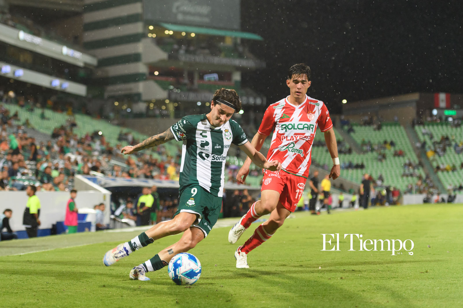 Santos Laguna vence a Necaxa en el Corona