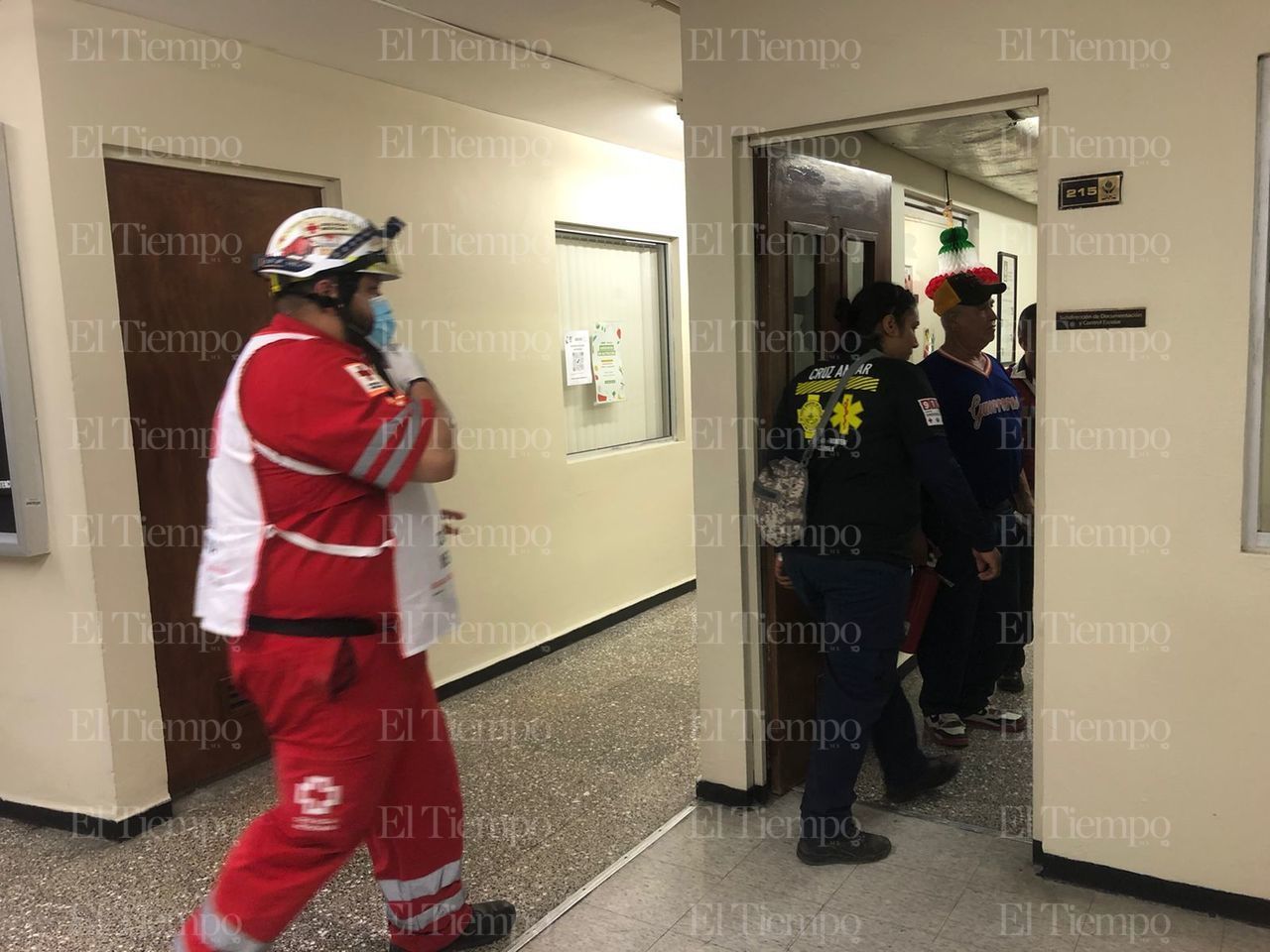 Simulacro de incendio en UANE