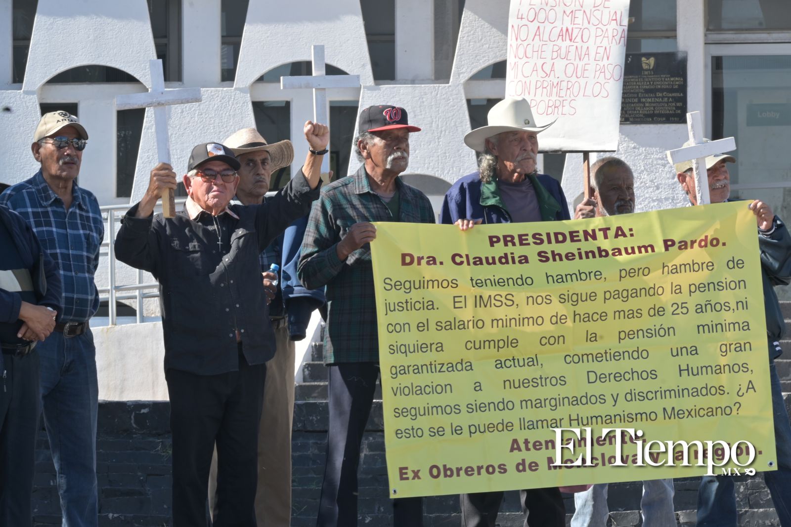 Pensionados alzan la voz: 