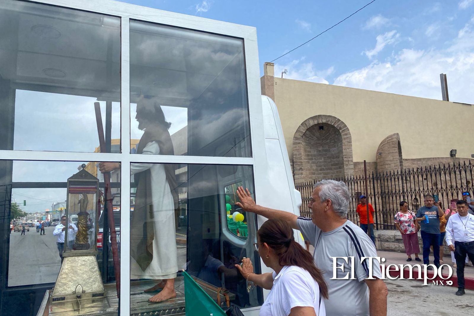 Reliquia de San Judas Tadeo llega a la parroquia Santiago Apóstol en Monclova