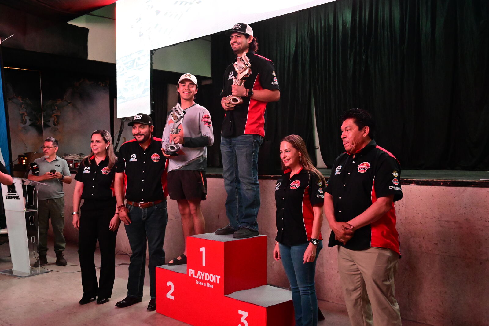Premiación de la carrera Coahuila 1000