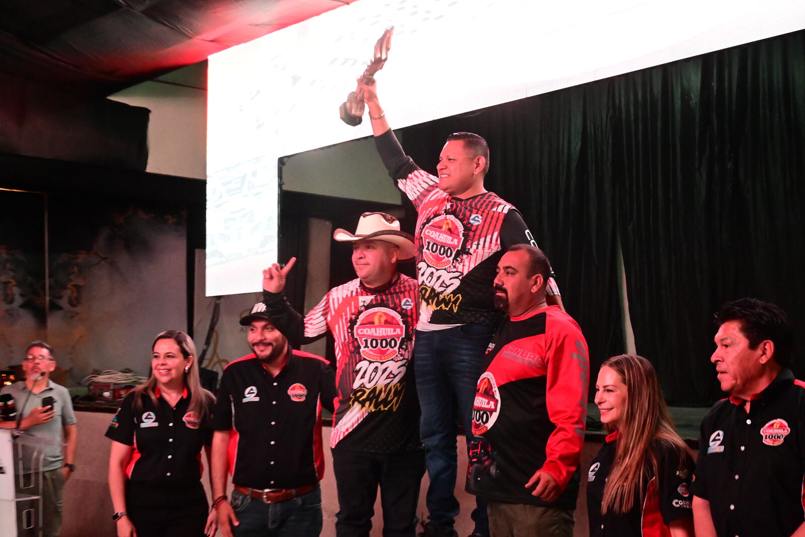 Premiación de la carrera Coahuila 1000