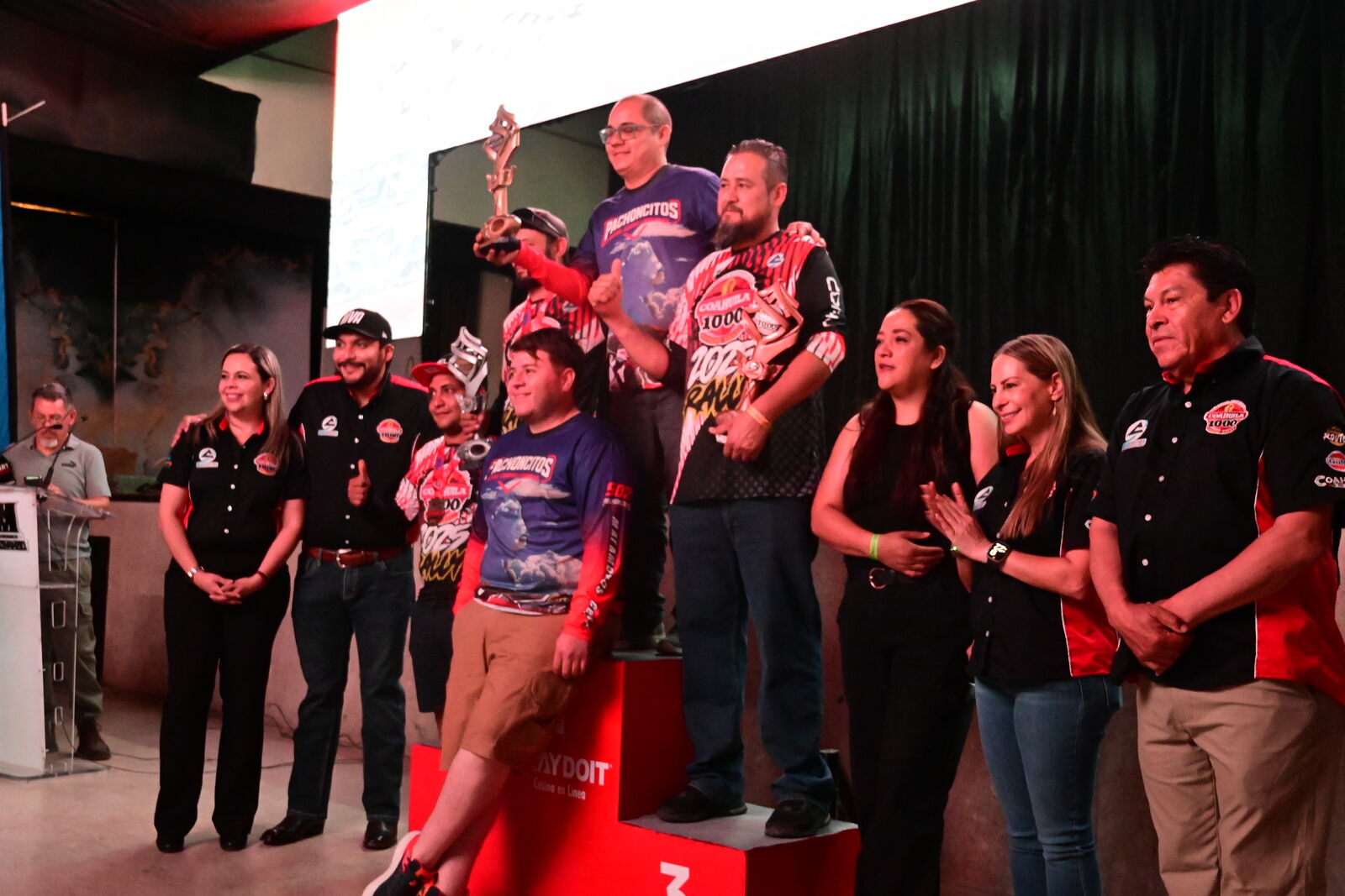 Premiación de la carrera Coahuila 1000