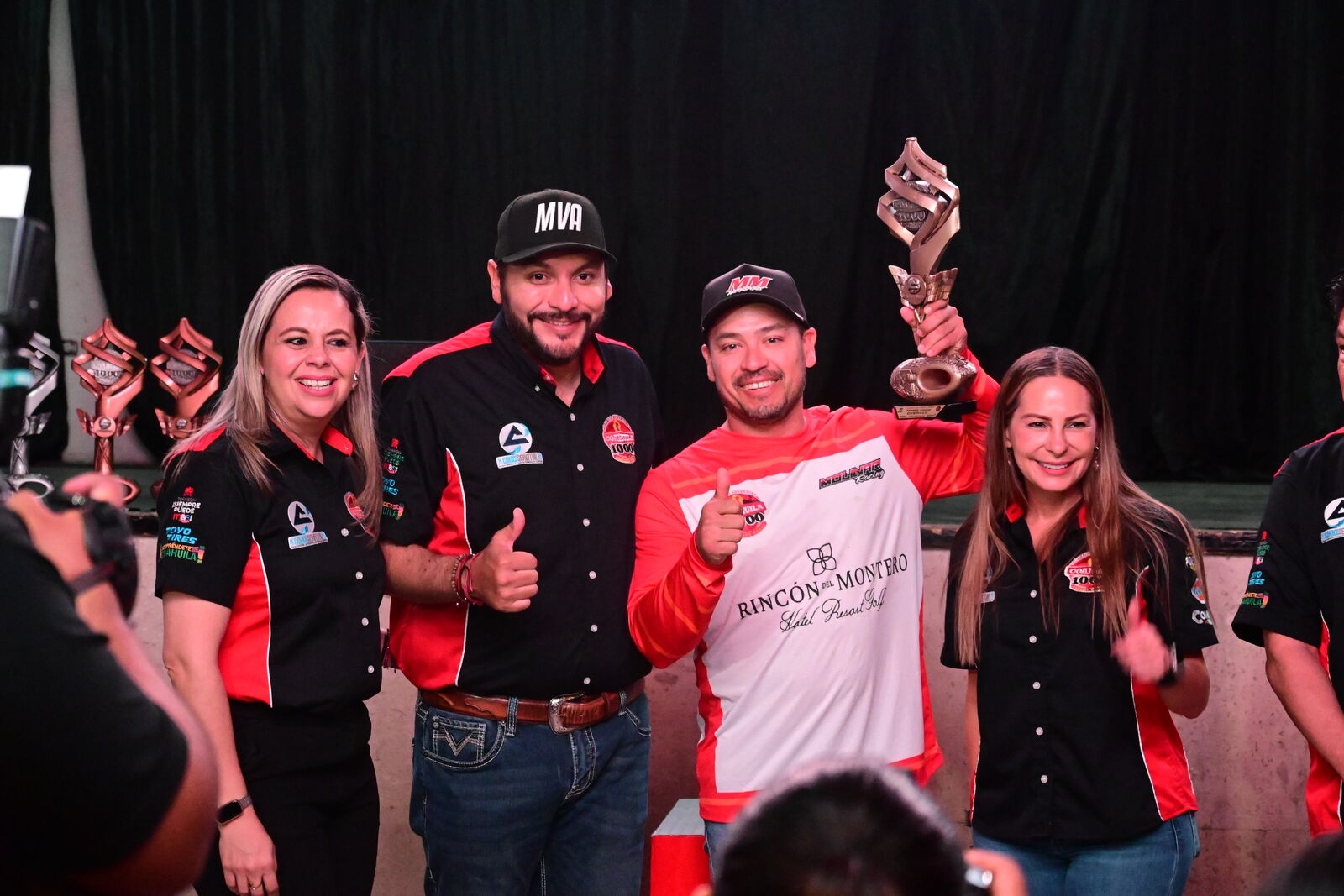 Premiación de la carrera Coahuila 1000