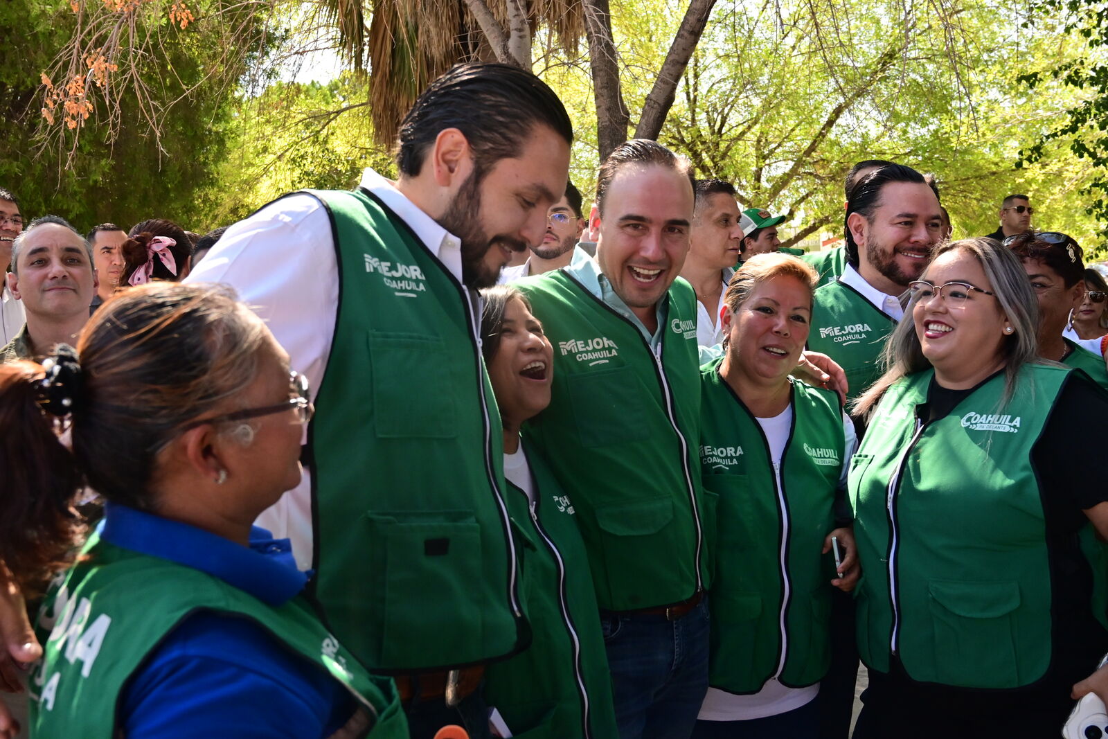 Visita el gobernador Manolo Jiménez Salinas Monclova
