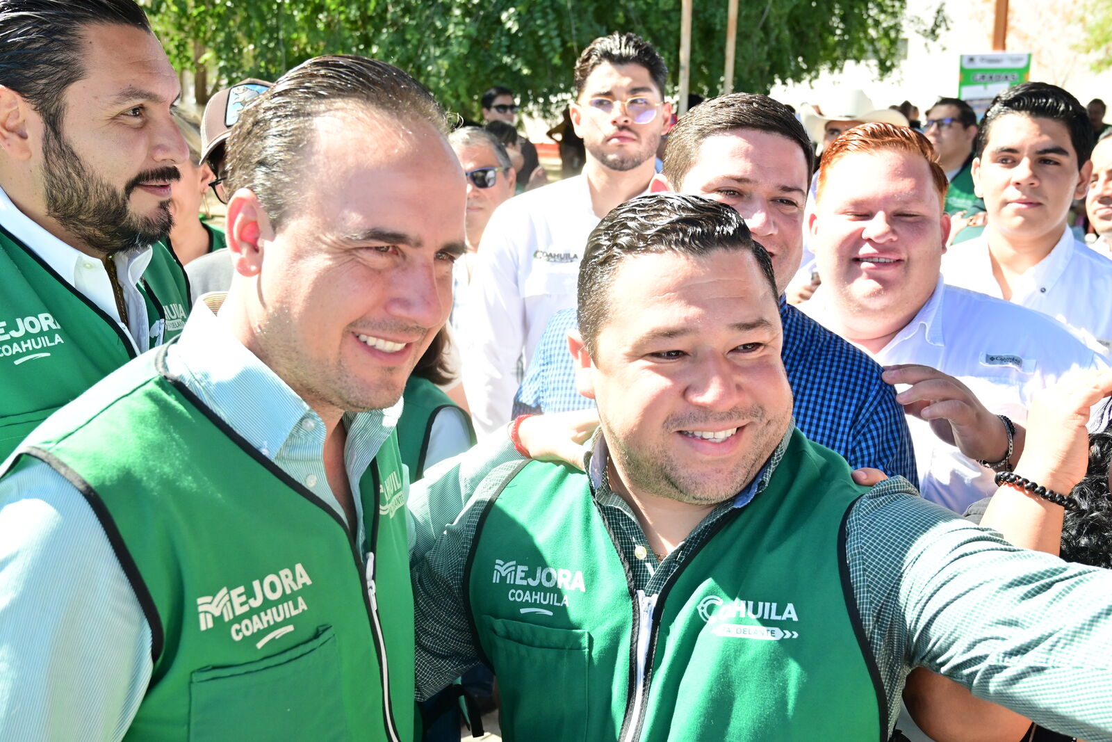 Visita el gobernador Manolo Jiménez Salinas Monclova