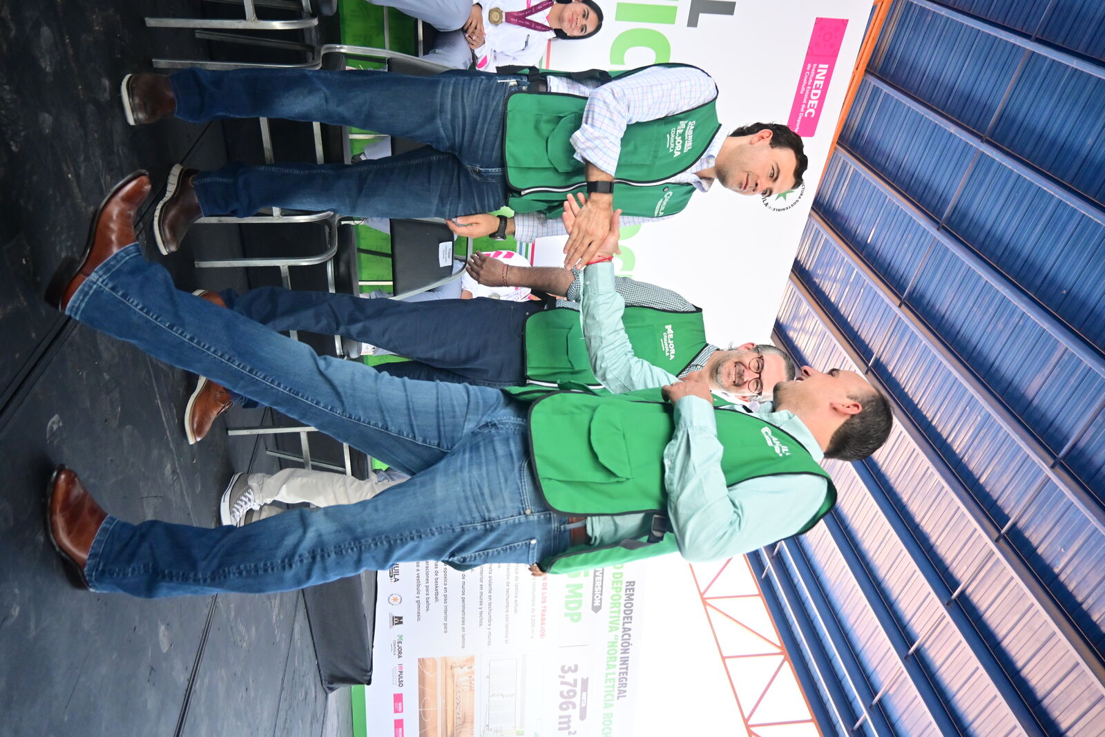Visita el gobernador Manolo Jiménez Salinas Monclova