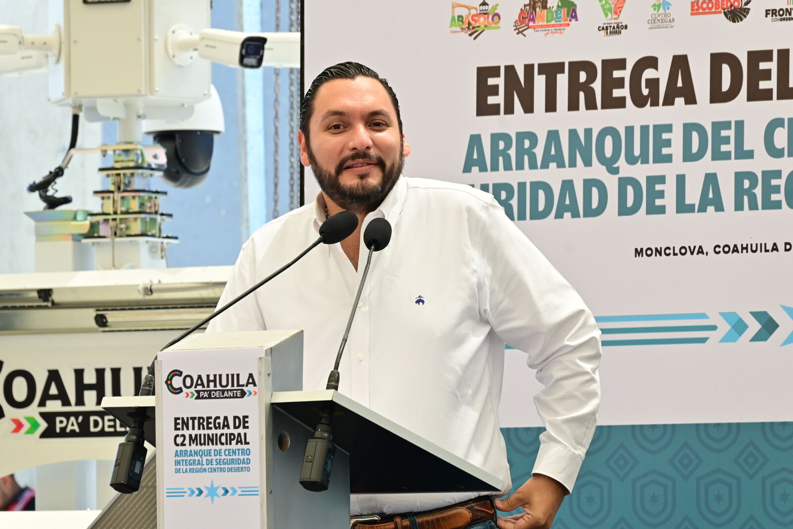 Visita el gobernador Manolo Jiménez Salinas Monclova