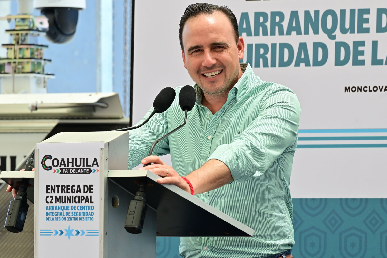Visita el gobernador Manolo Jiménez Salinas Monclova