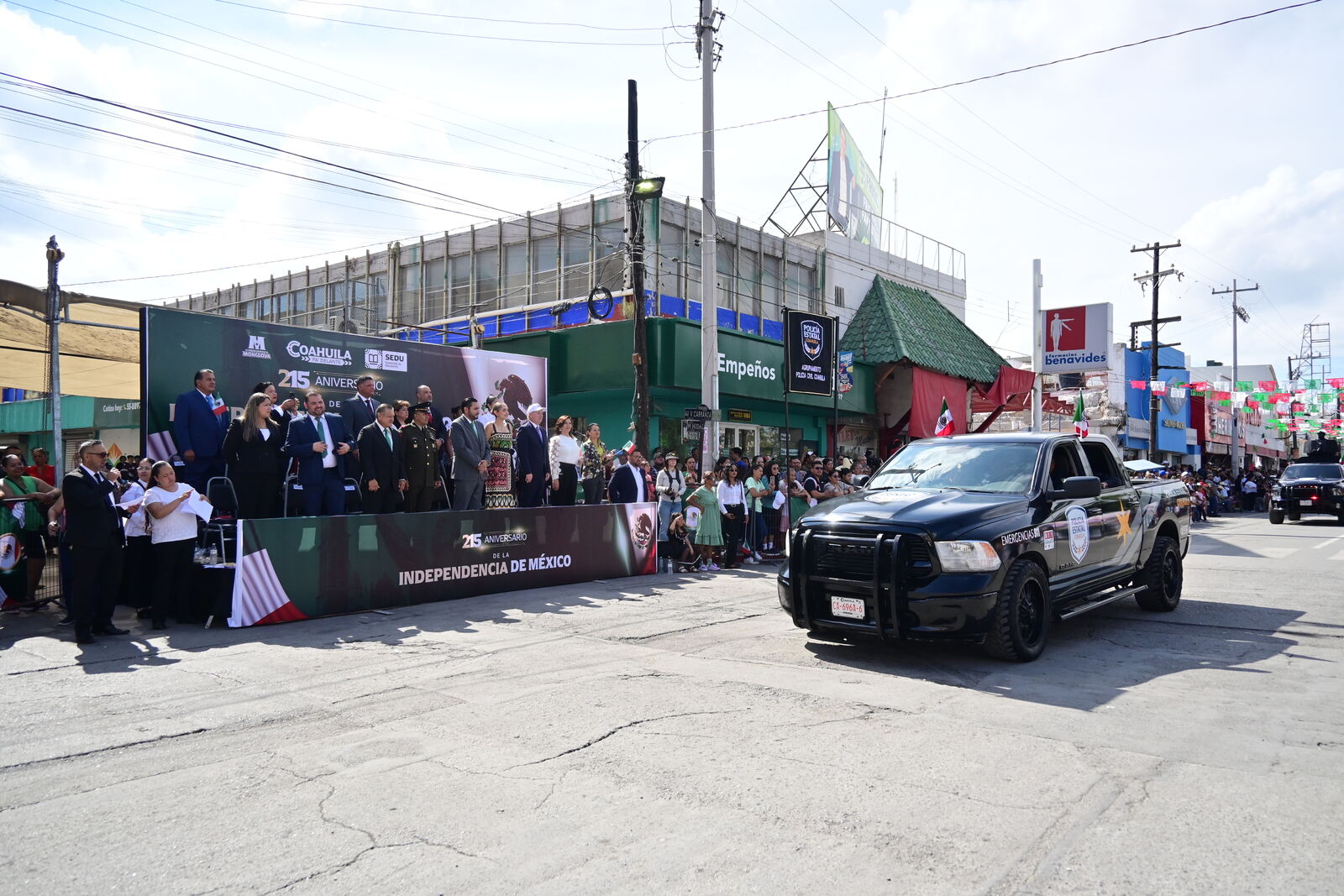 Orgullo patrio en Monclova