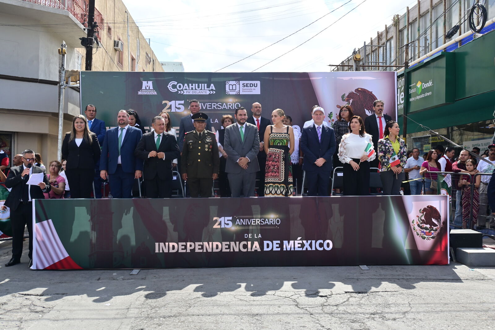 Orgullo patrio en Monclova