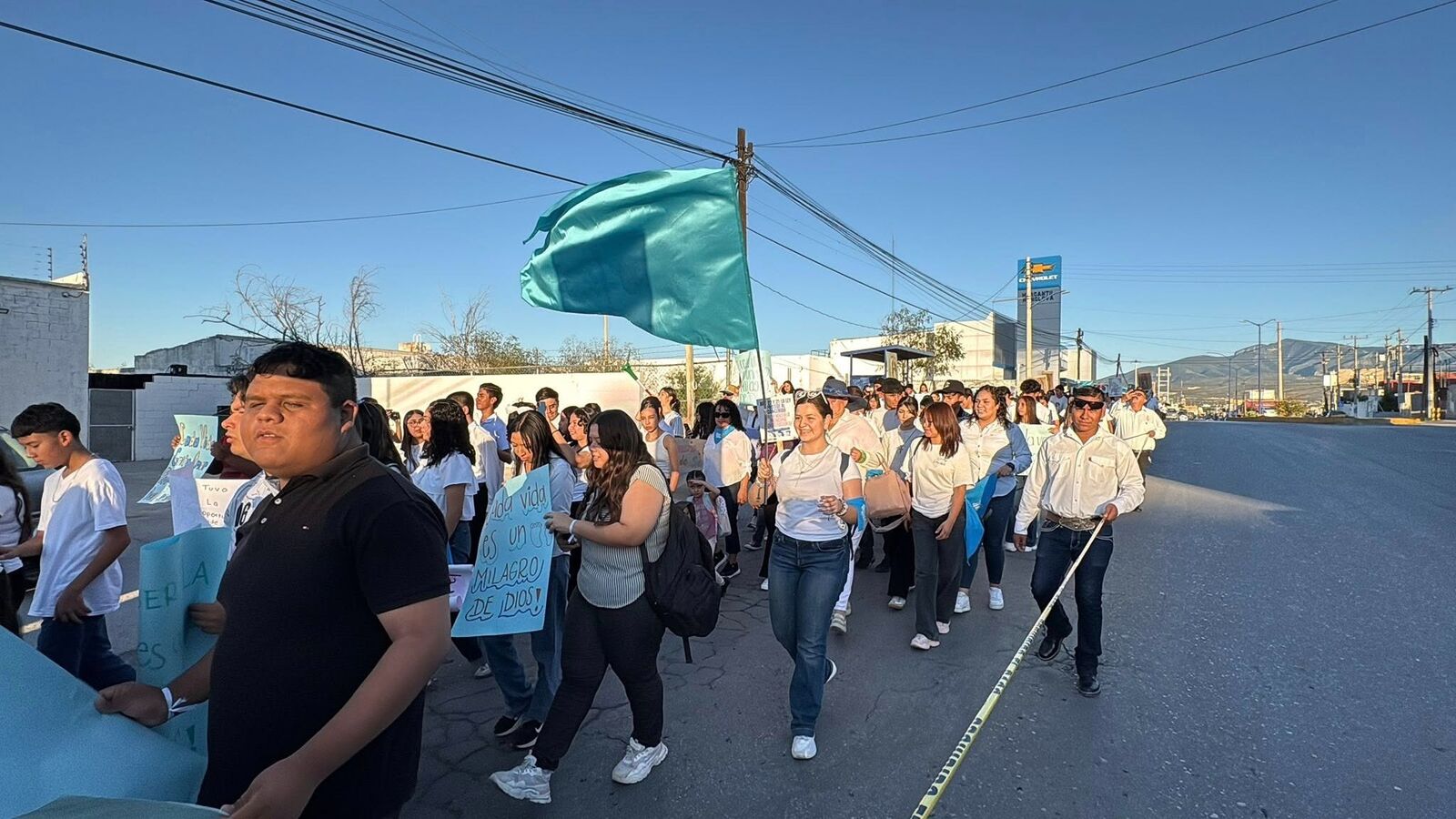 Monclova realiza caminata 'A favor de la mujer por la vida'