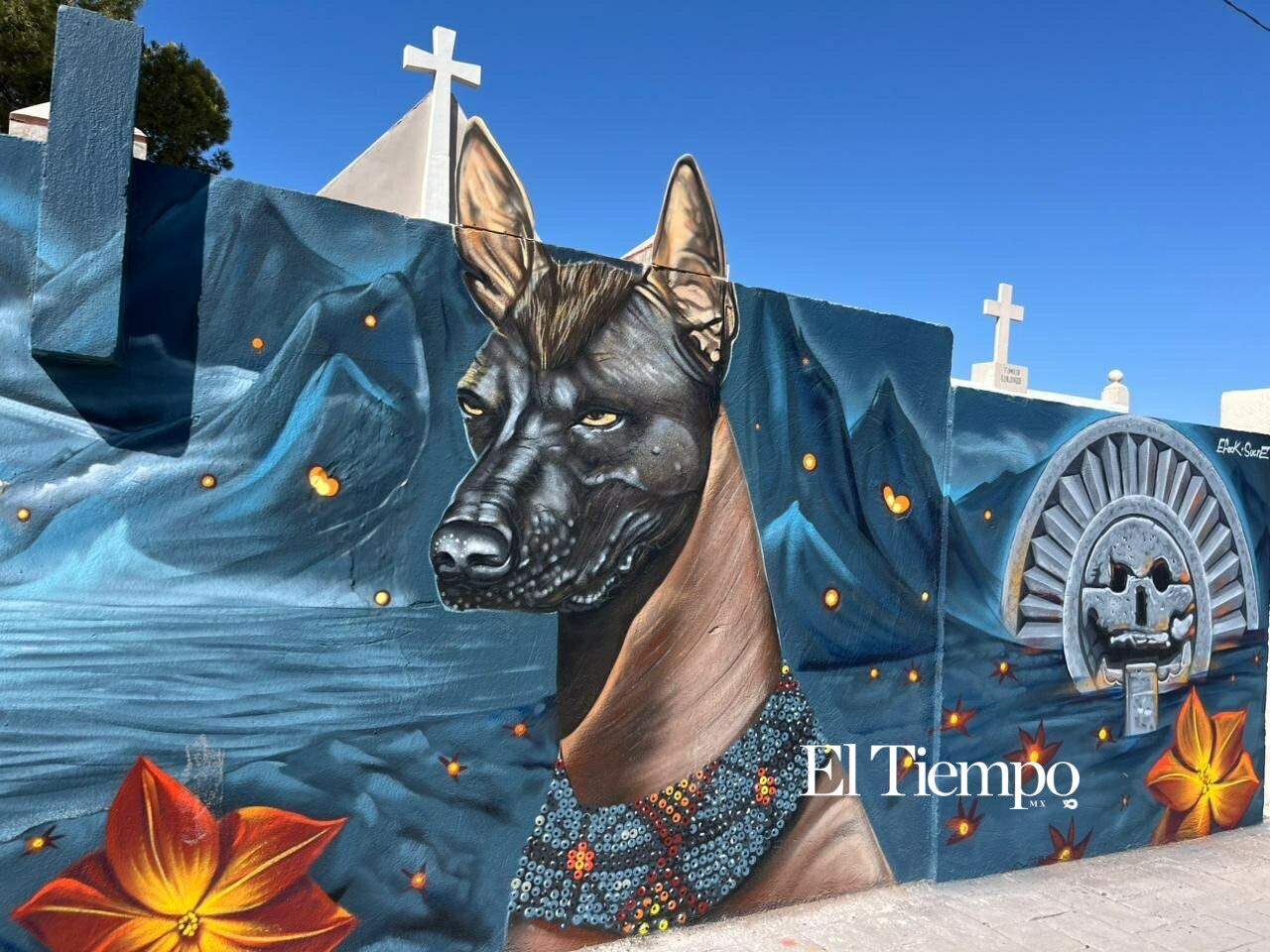 En las vísperas de Día de Muertos en Monclova, así luce el panorama en el panteón Guadalupe de Monclova