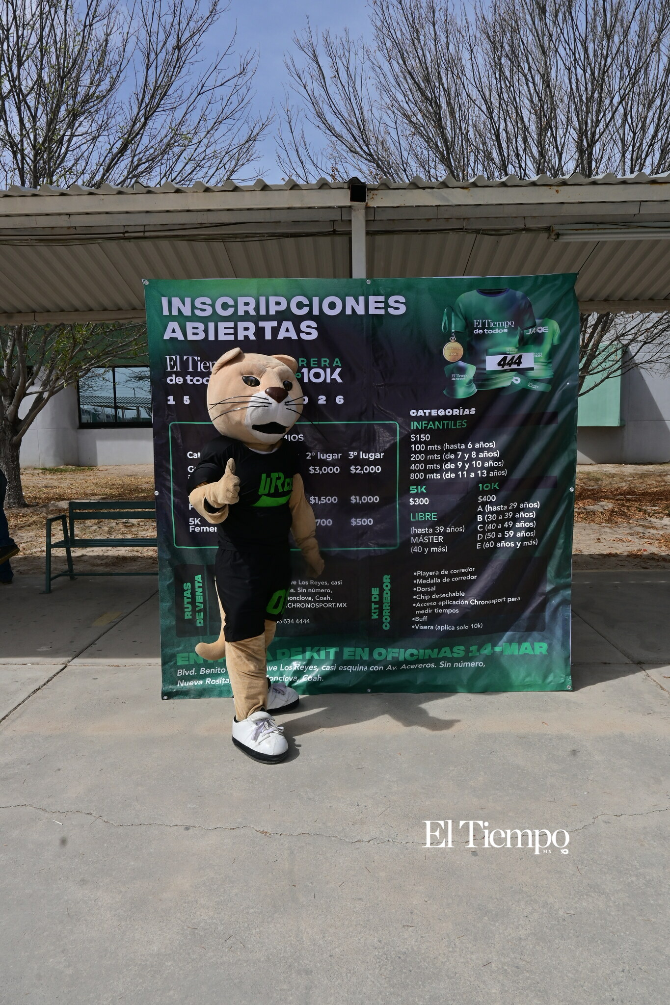 Carrera 5K y 10K: la comunidad universitaria UTRCC lista para participar