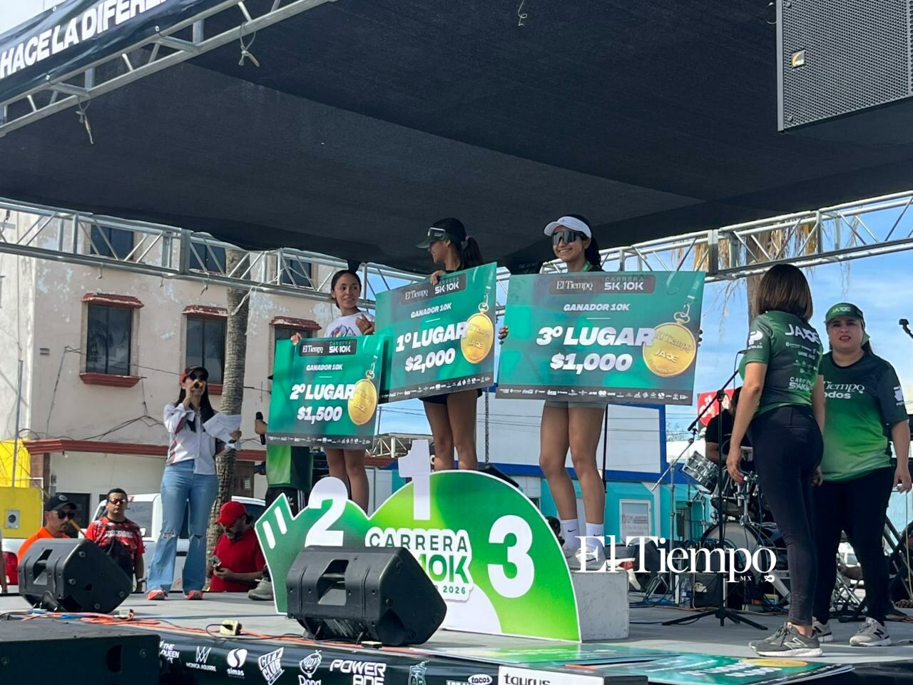 Corredores conquistan la meta en El Tiempo de Todos