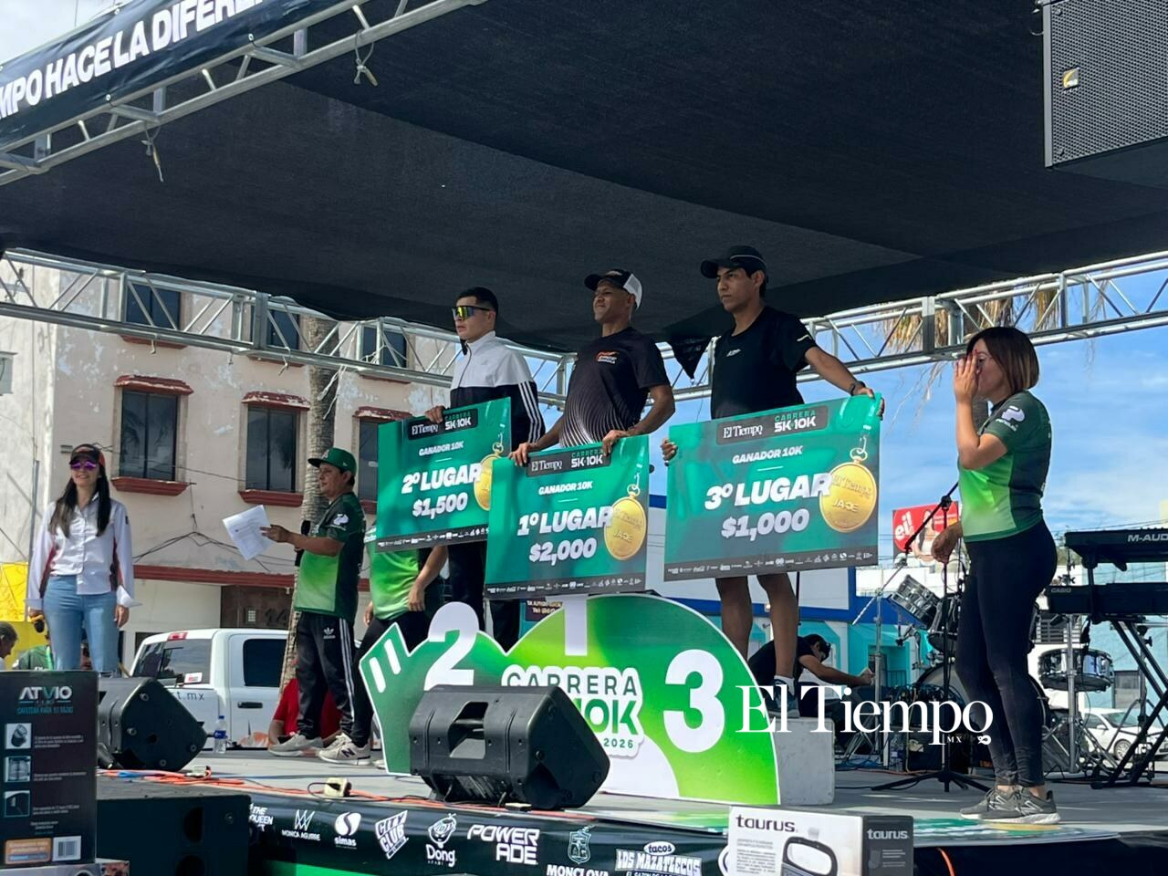 Corredores conquistan la meta en El Tiempo de Todos