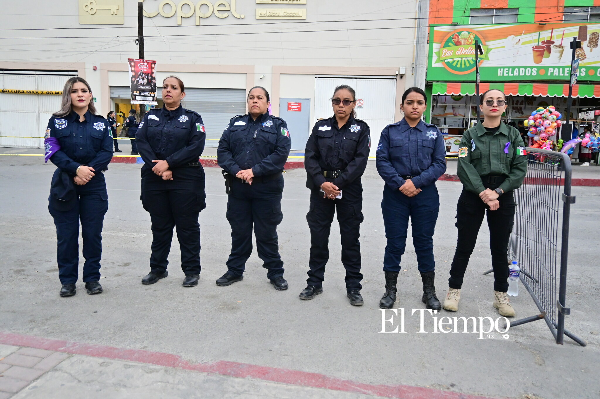 Mujeres de Monclova se concentran por igualdad y justicia