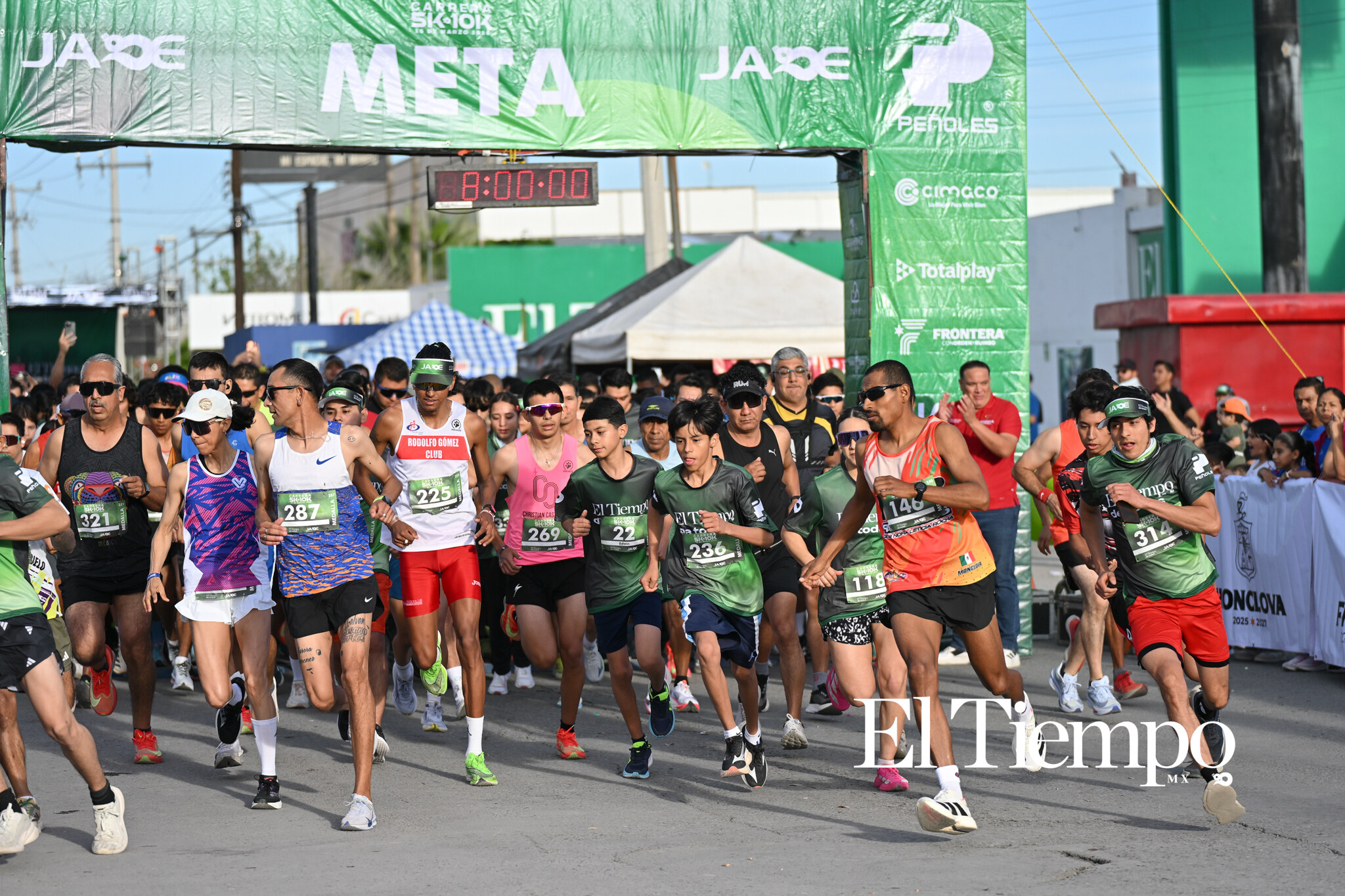 Carrera de 5K y 10K de El Tiempo Monclova