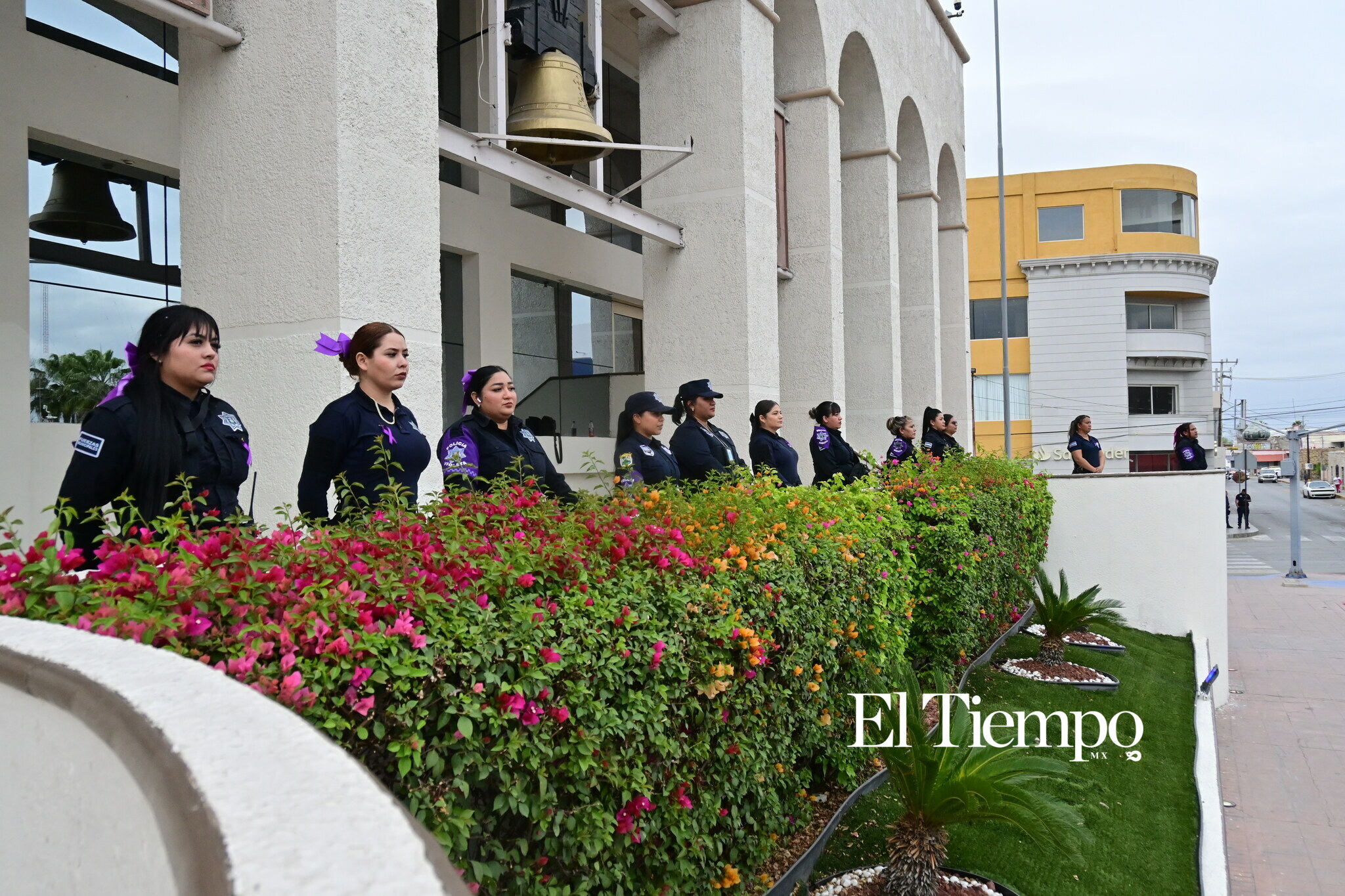 Mujeres de Monclova se concentran por igualdad y justicia
