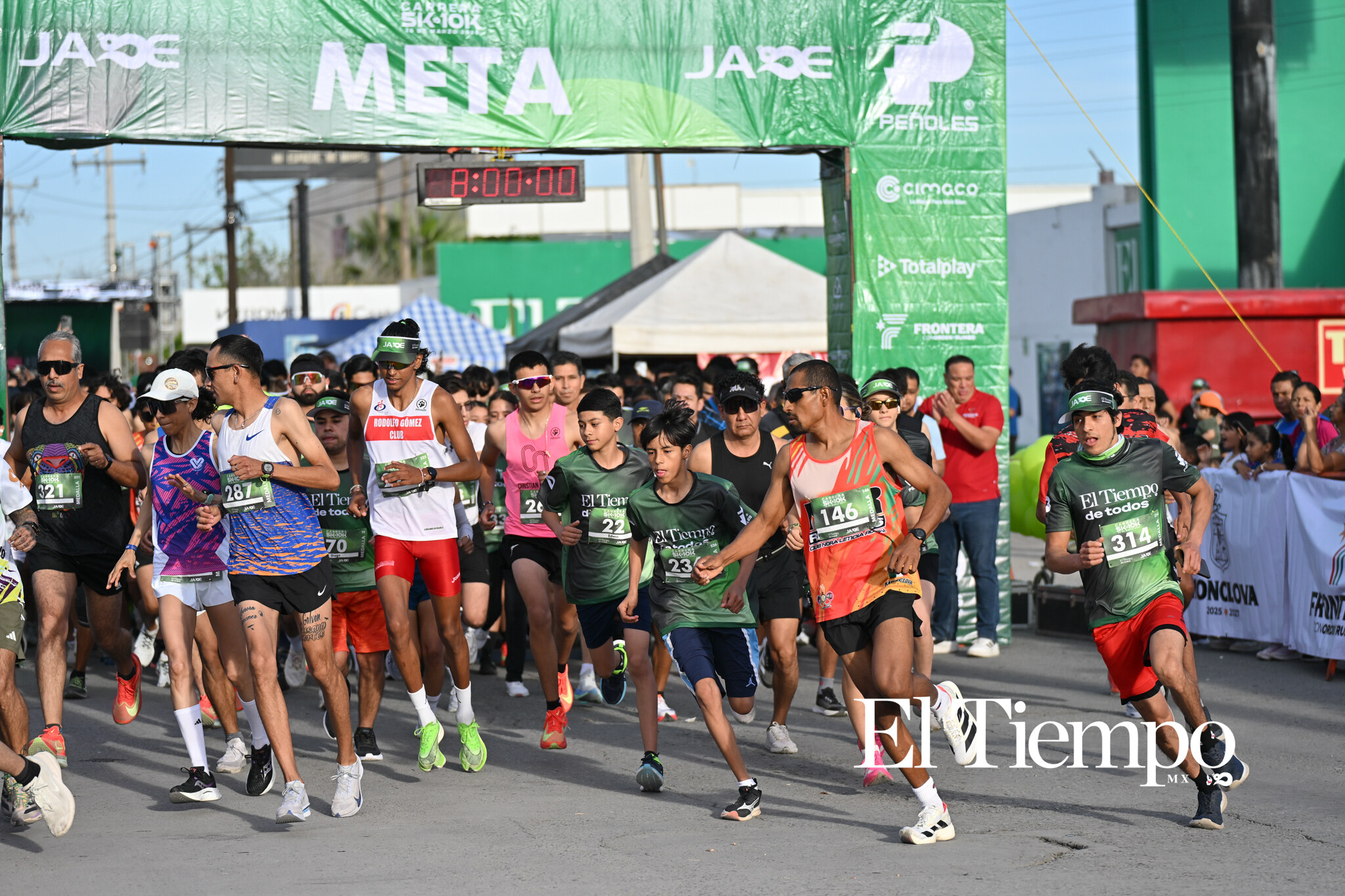 Carrera de 5K y 10K de El Tiempo Monclova