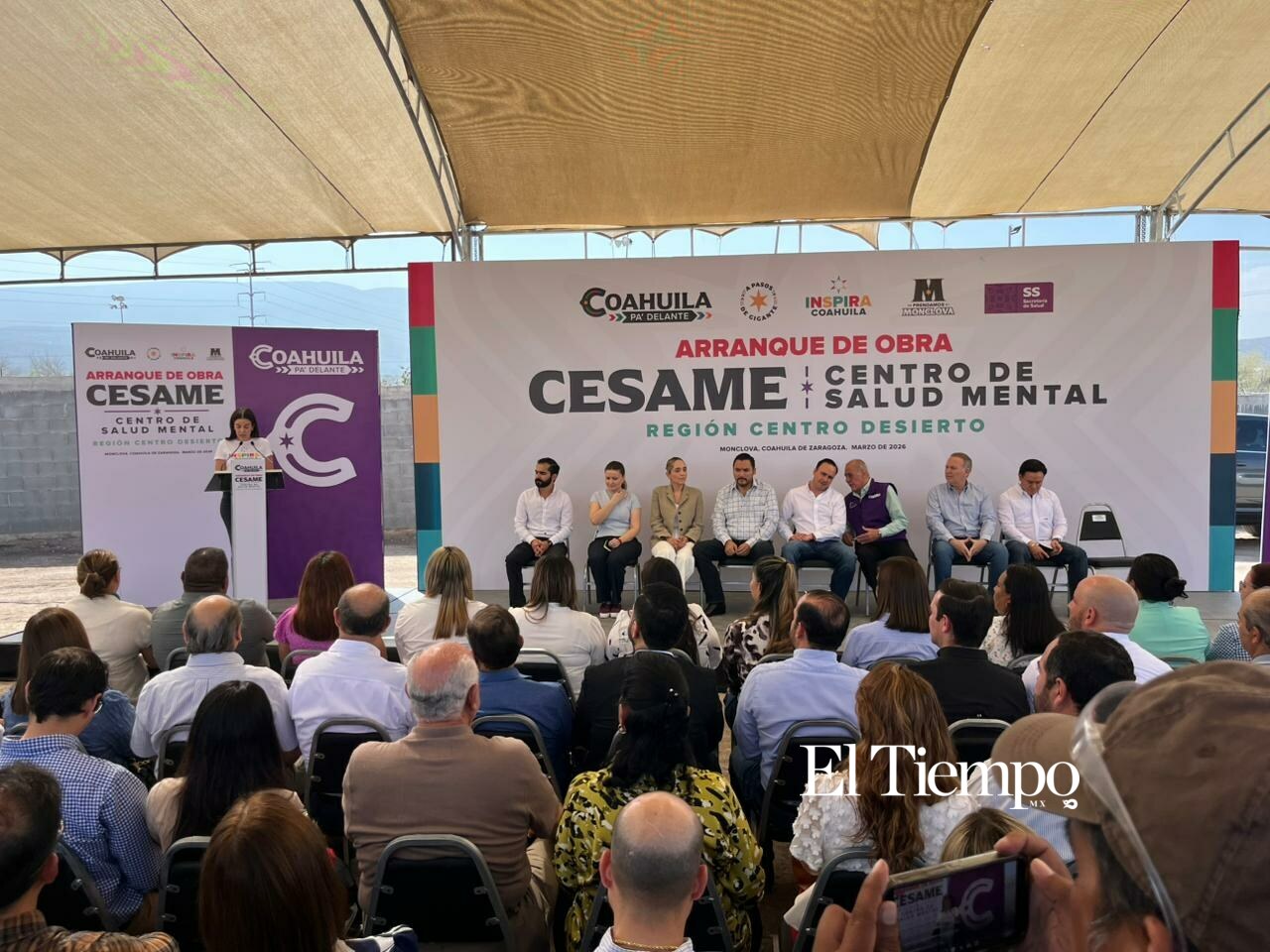 Arranca construcción del CESAME en Monclova para dar atención de salud mental a la Región Centro