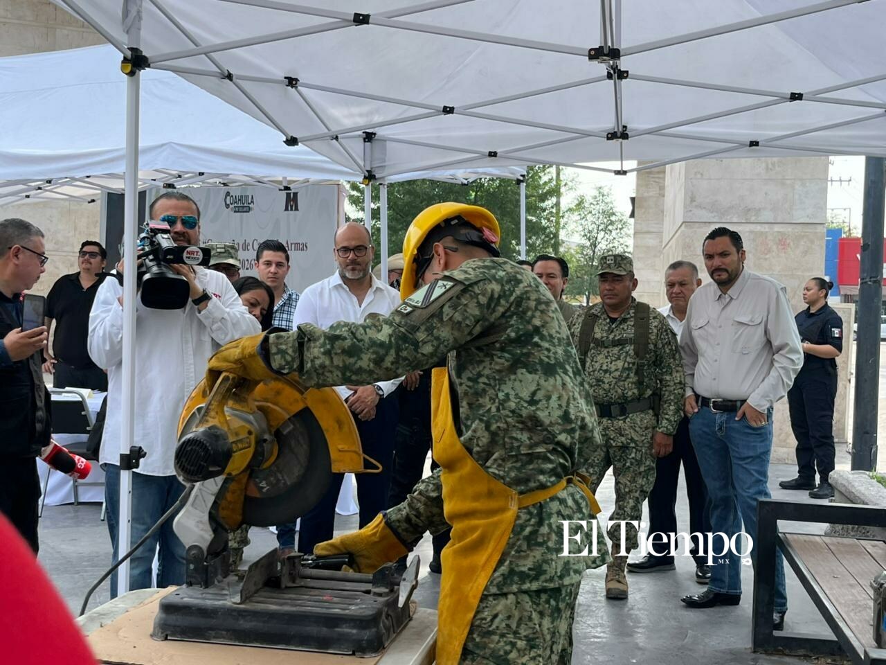 Monclova impulsa desarme voluntario con campaña de canje de armas