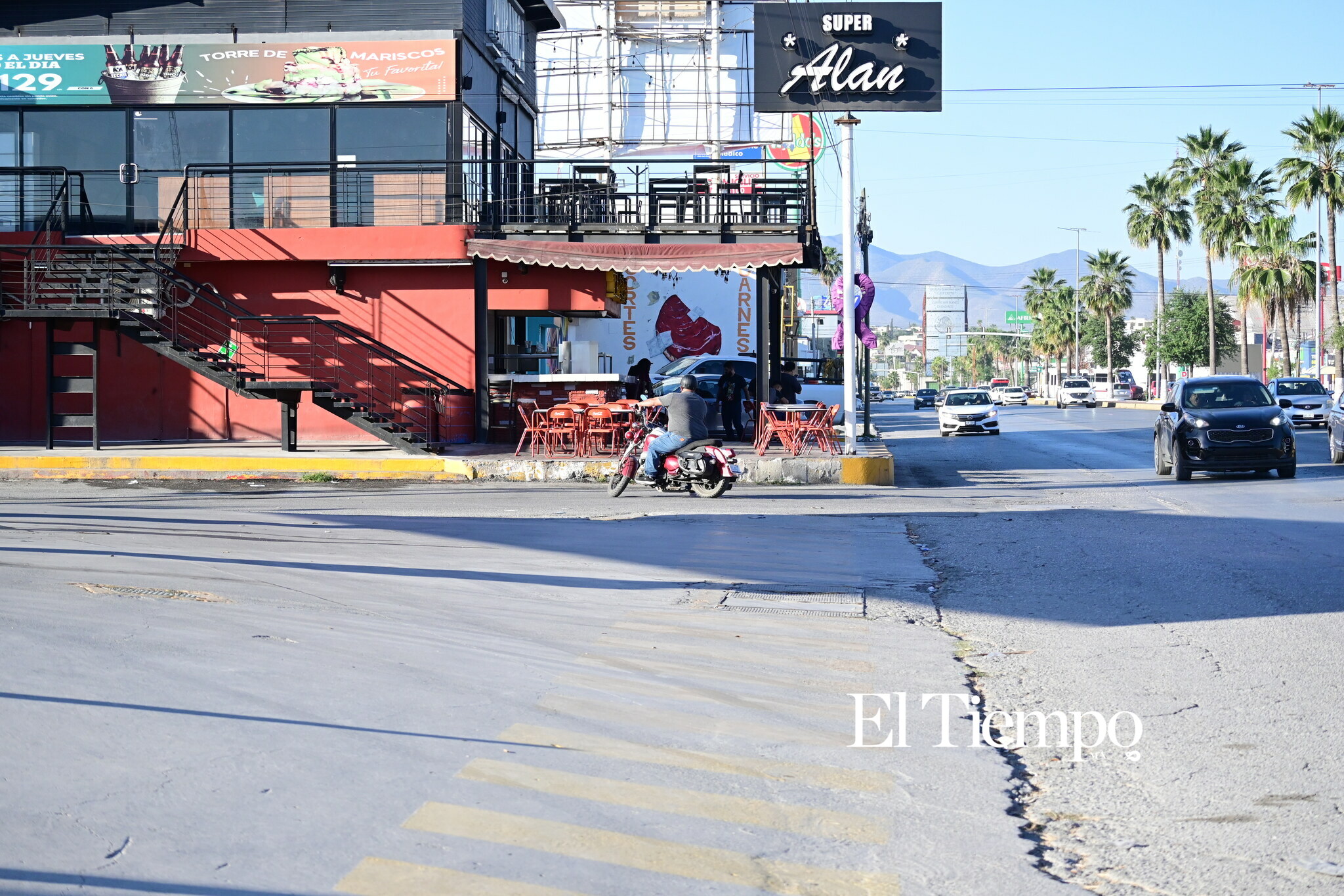 Calor y frío transforman el ritmo en una misma avenida