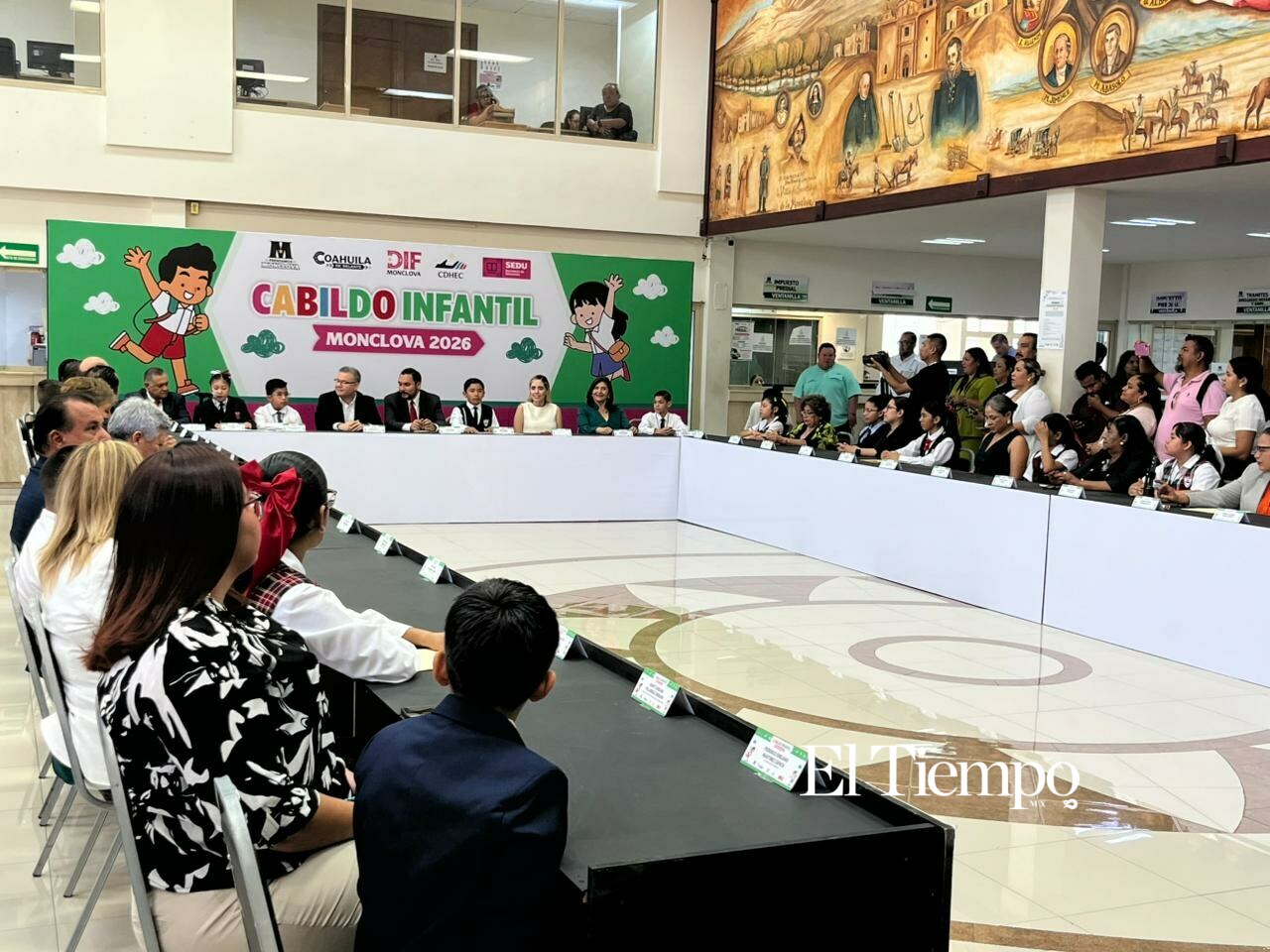Galería fotográfica: Niñez toma la voz pública en el Cabildo Infantil Monclova 2026