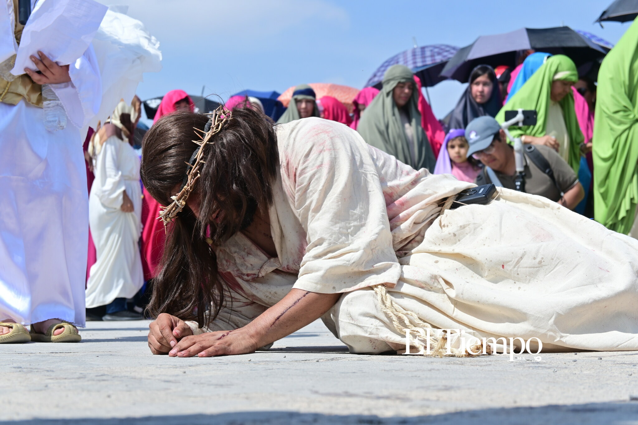 Viacrucis en Monclova