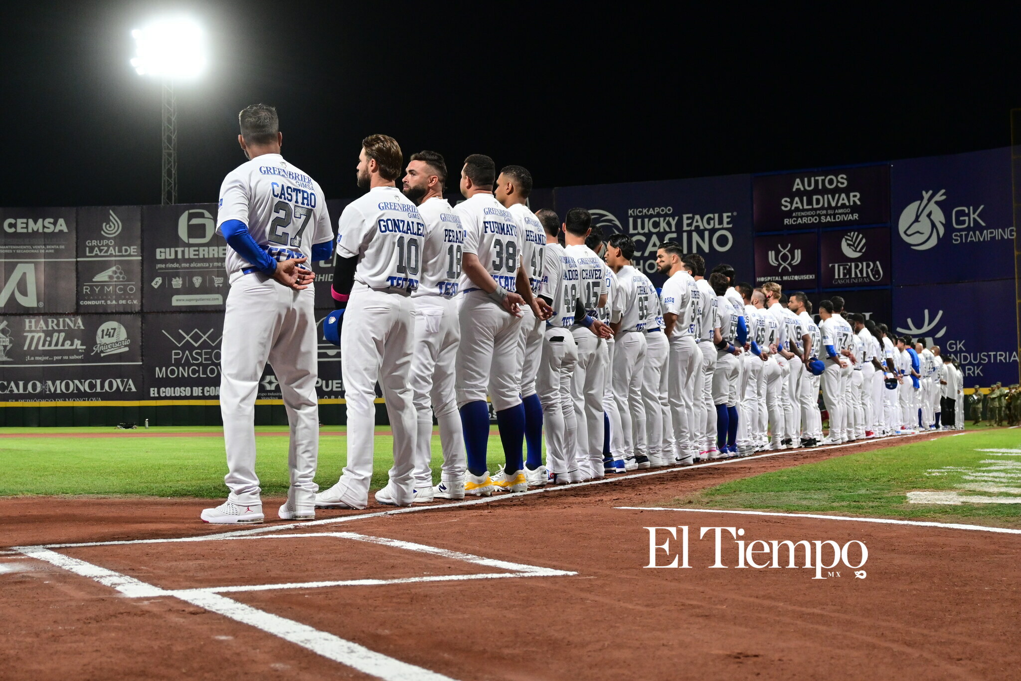 A ras de cancha: la inauguración del béisbol como nunca la viste