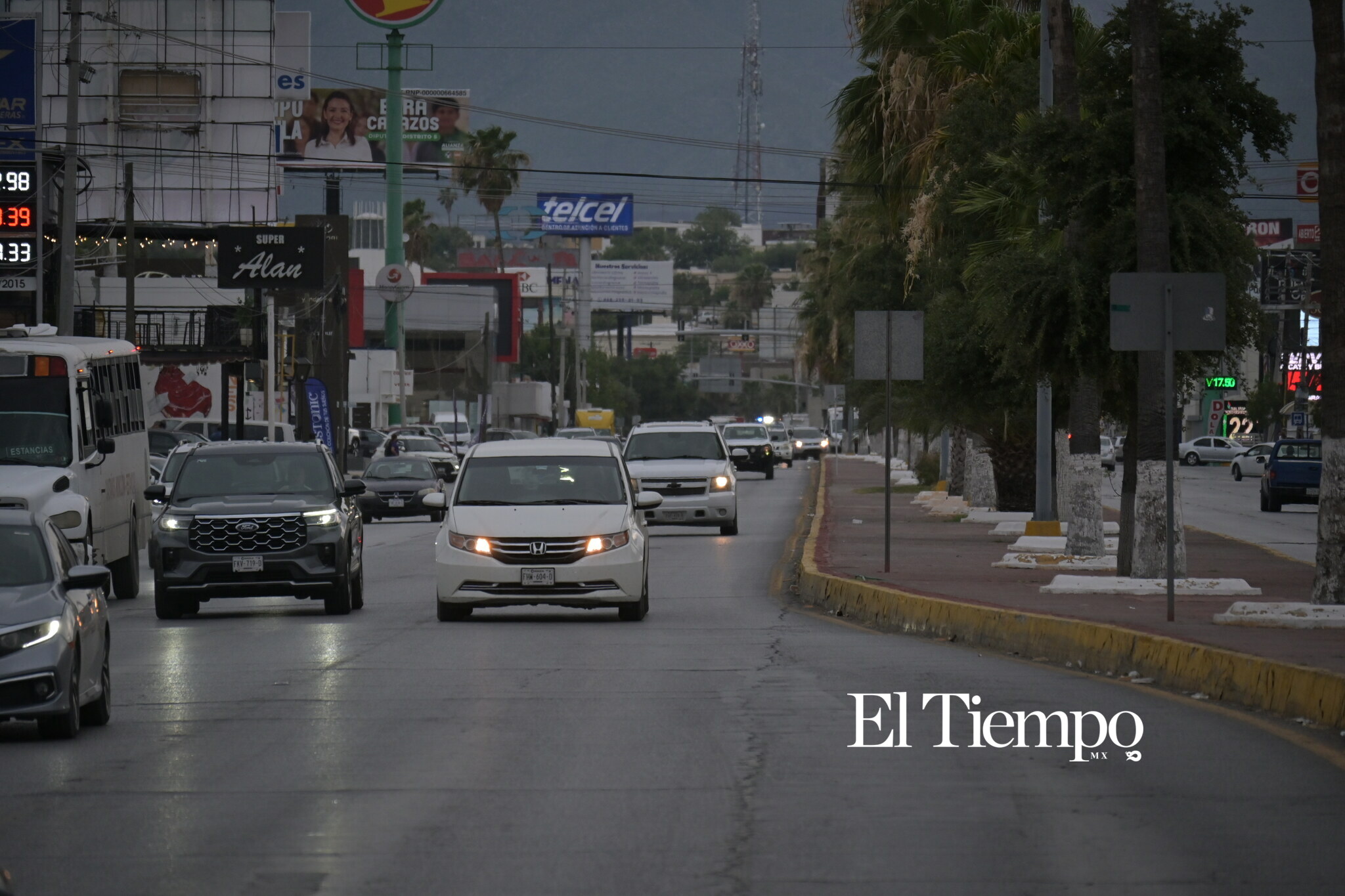 Monclova registra descenso de temperatura y da tregua al calor