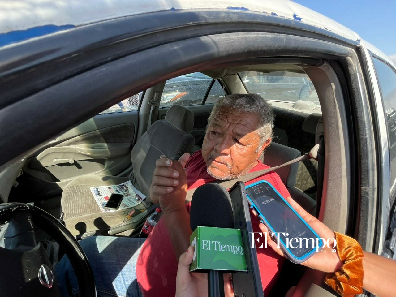 Bloqueo de la carretera Federal 57 por los exobreros de AHMSA