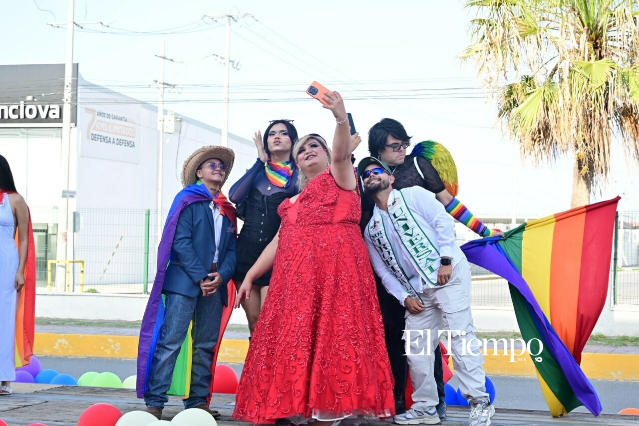 Monclova se pinta de orgullo durante la 9ª Marcha Pride 2026