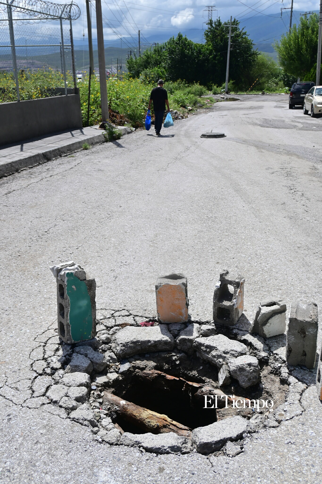 Entre humedad y grietas: el rastro que dejó la lluvia