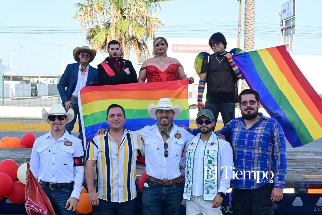 Monclova se pinta de orgullo durante la 9ª Marcha Pride 2026
