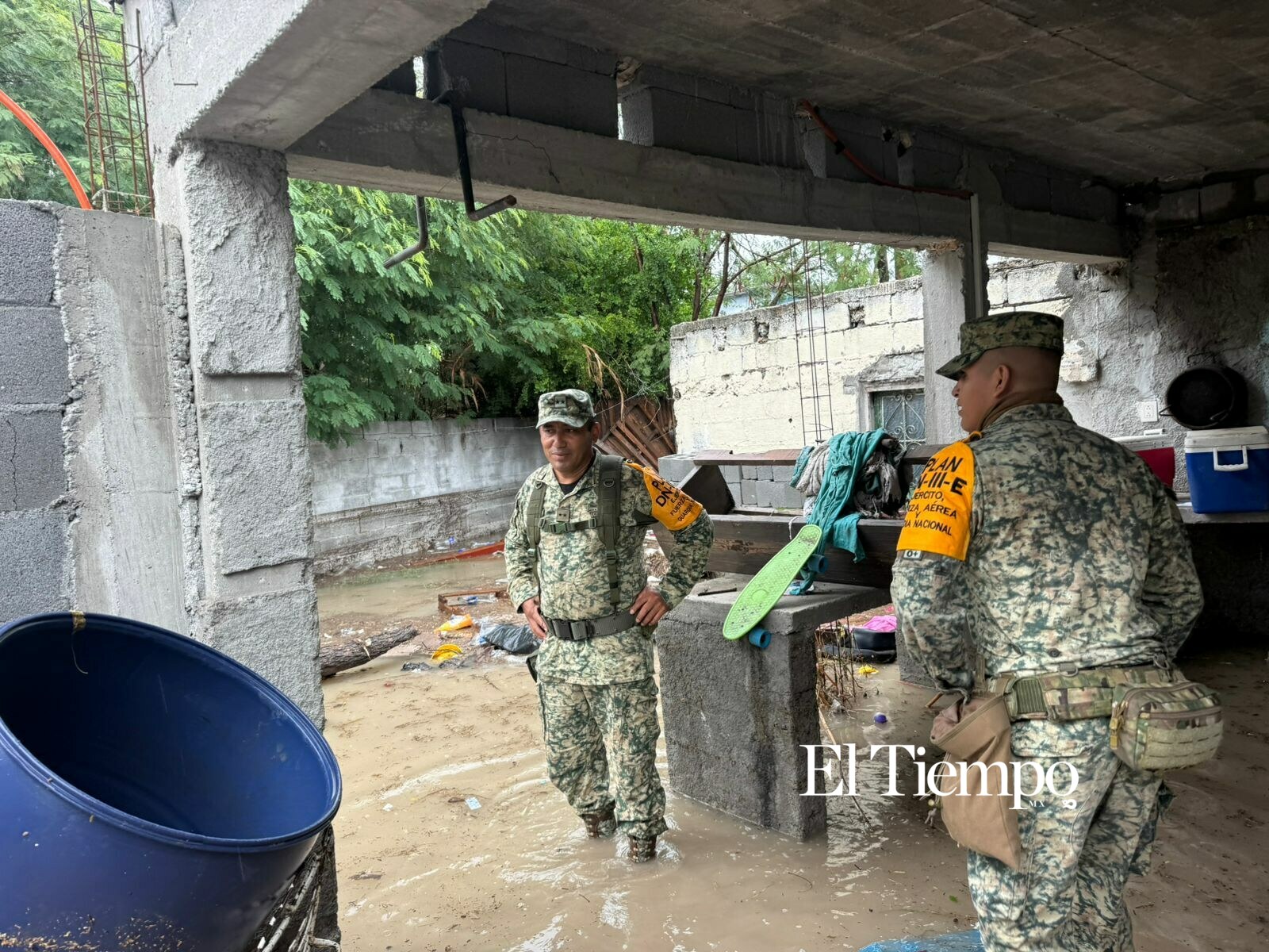 Lluvias activan auxilio militar y paralizan actividades en la Región Centro