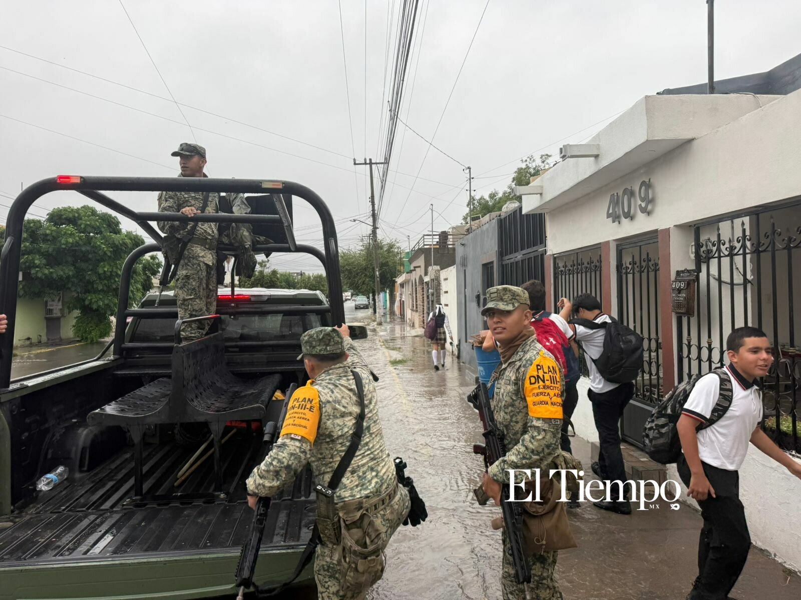 Lluvias activan auxilio militar y paralizan actividades en la Región Centro