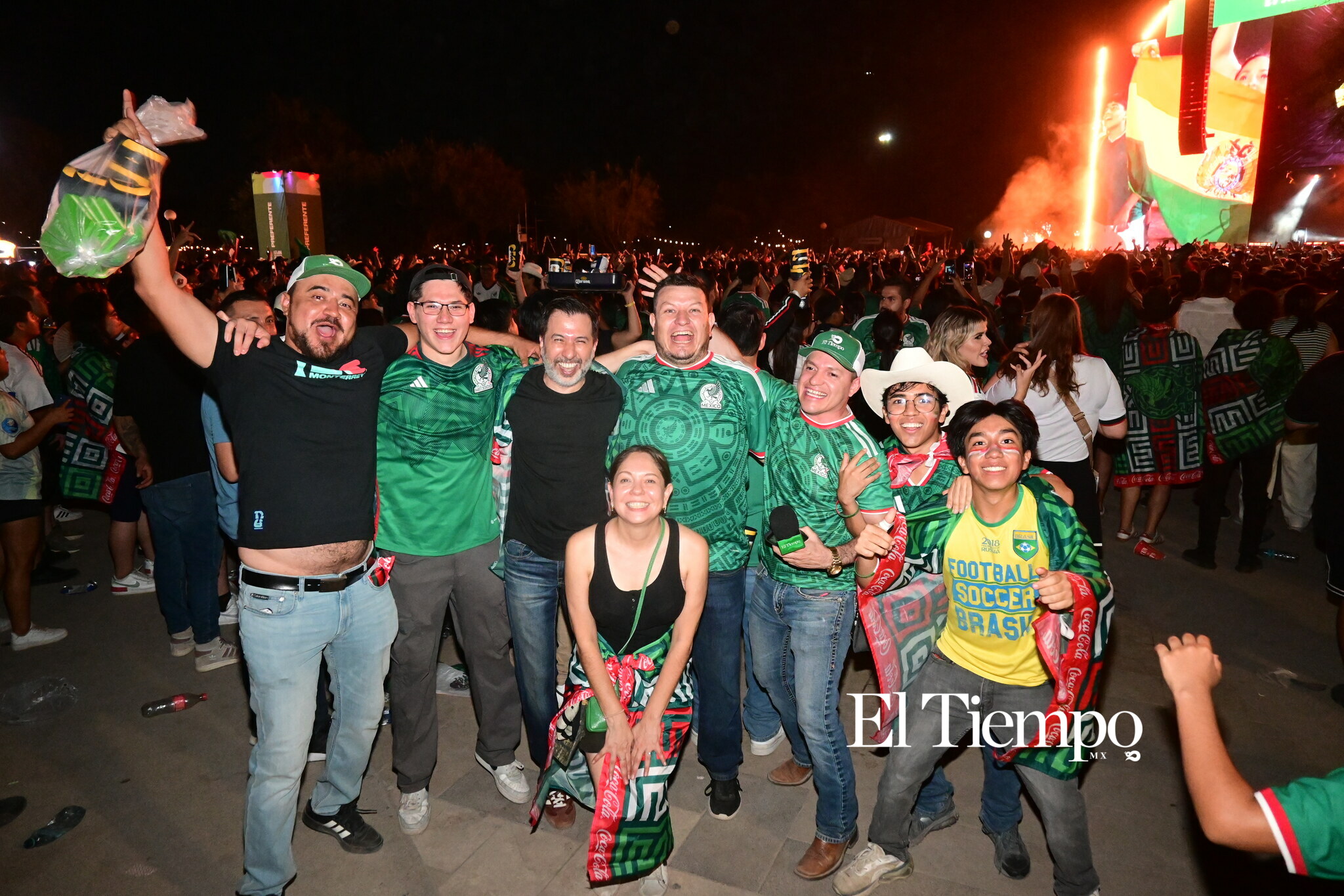 La fiesta que no se vio en la cancha: así vivió Monterrey el triunfo de México