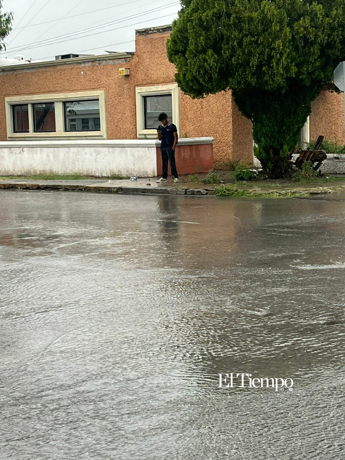 Bajo el agua: las imágenes de una jornada de emergencia