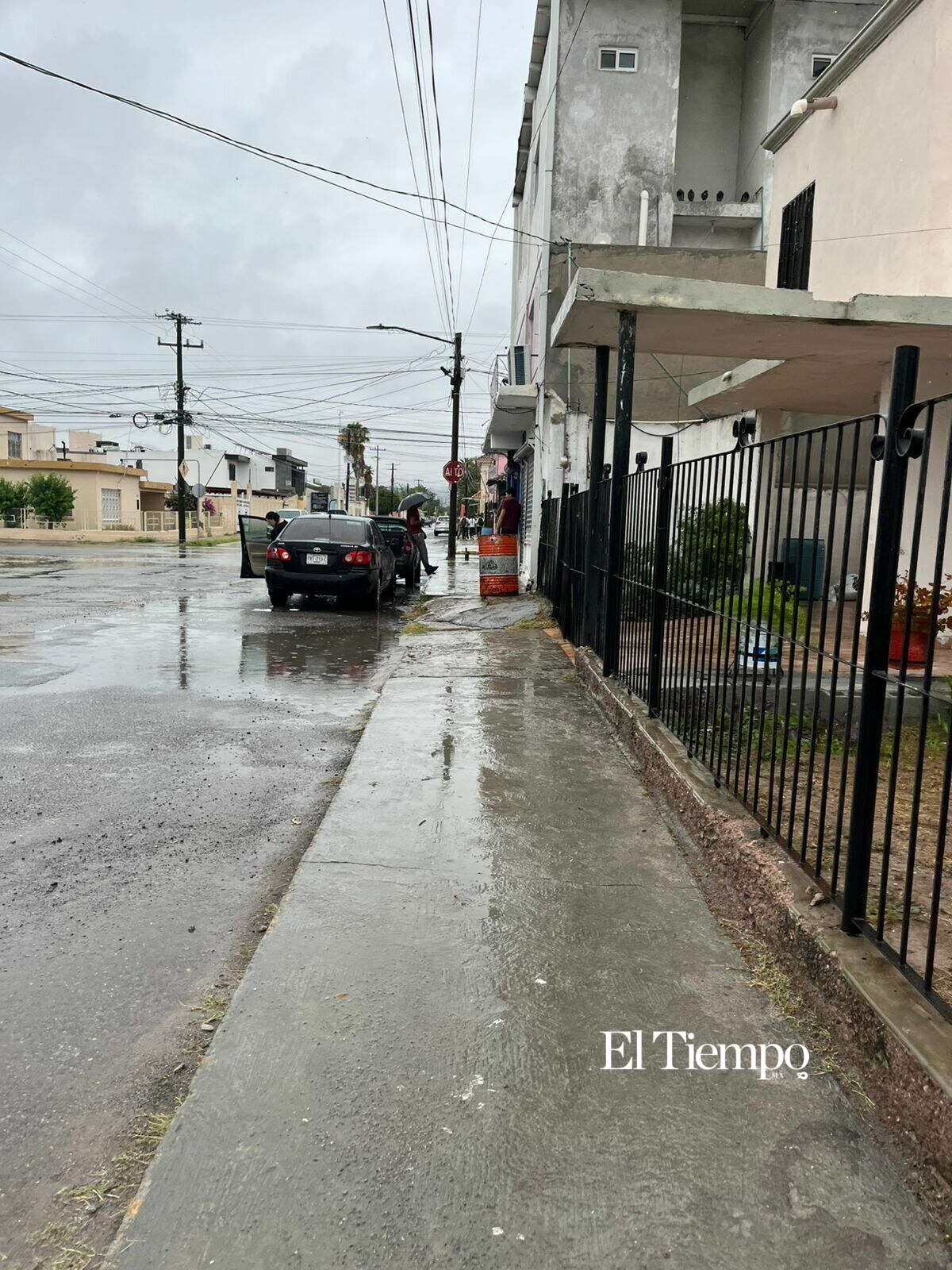 Bajo el agua: las imágenes de una jornada de emergencia
