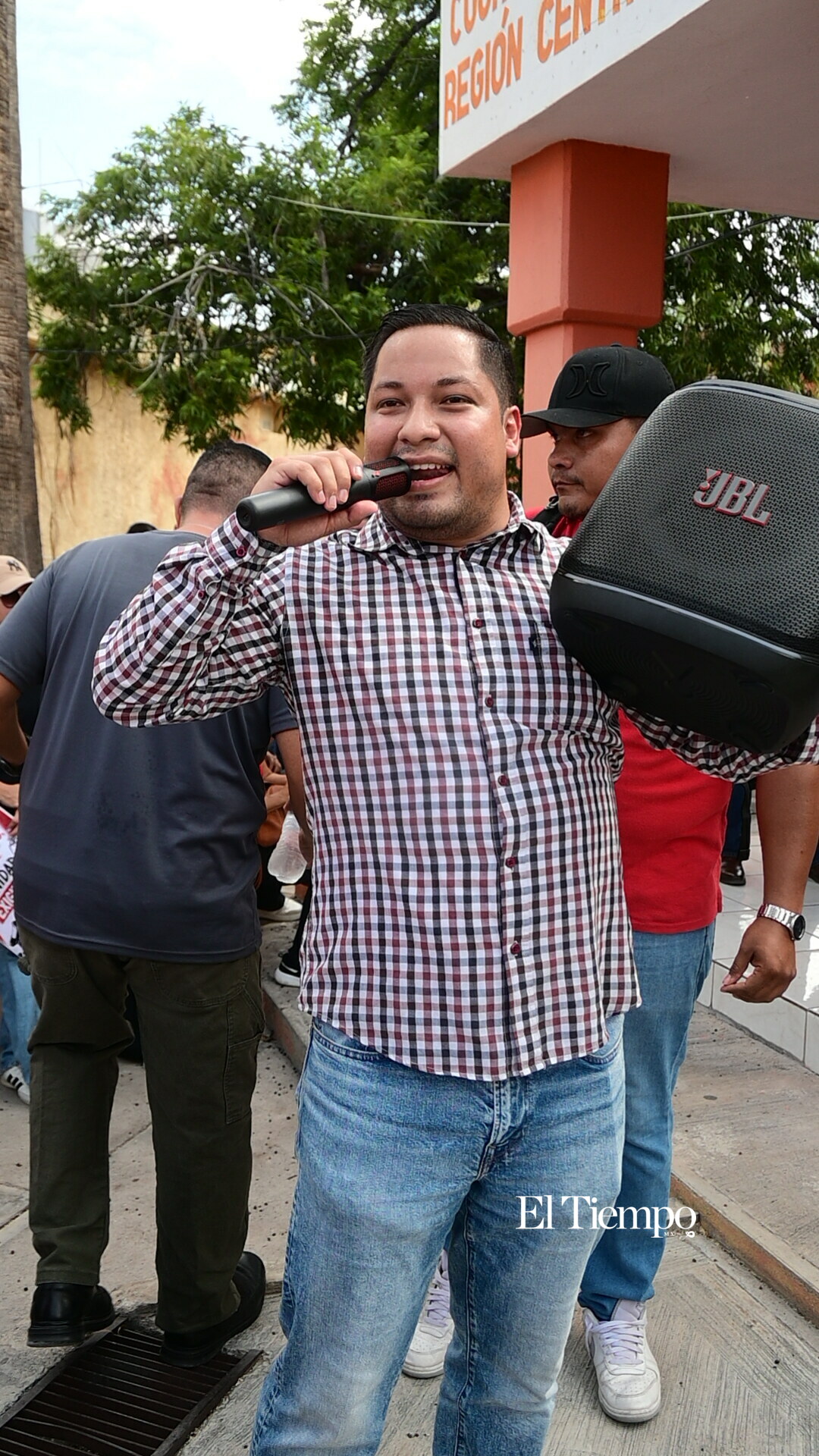 Manifestación pacifica de maestros