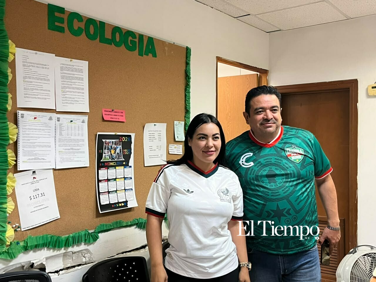 Galería fotográfica: La Presidencia Municipal de Monclova se sumó al ambiente mundialista