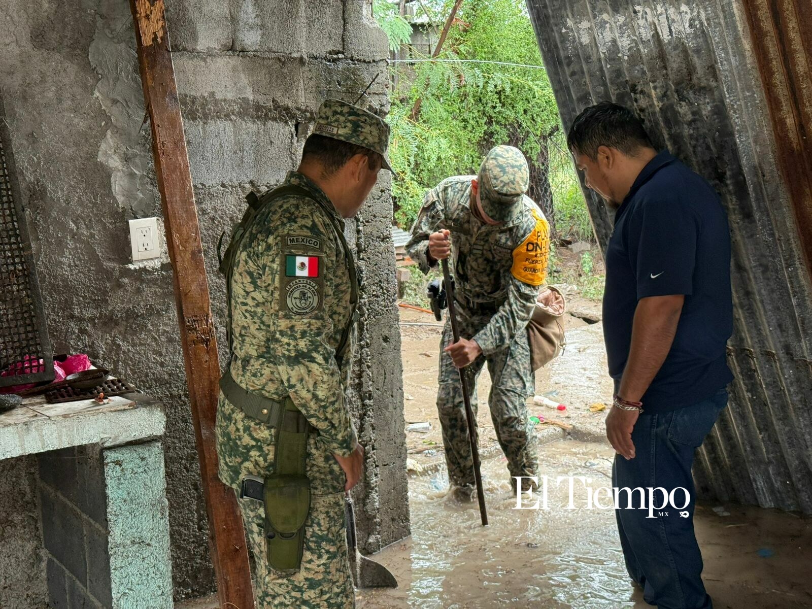 Lluvias activan auxilio militar y paralizan actividades en la Región Centro