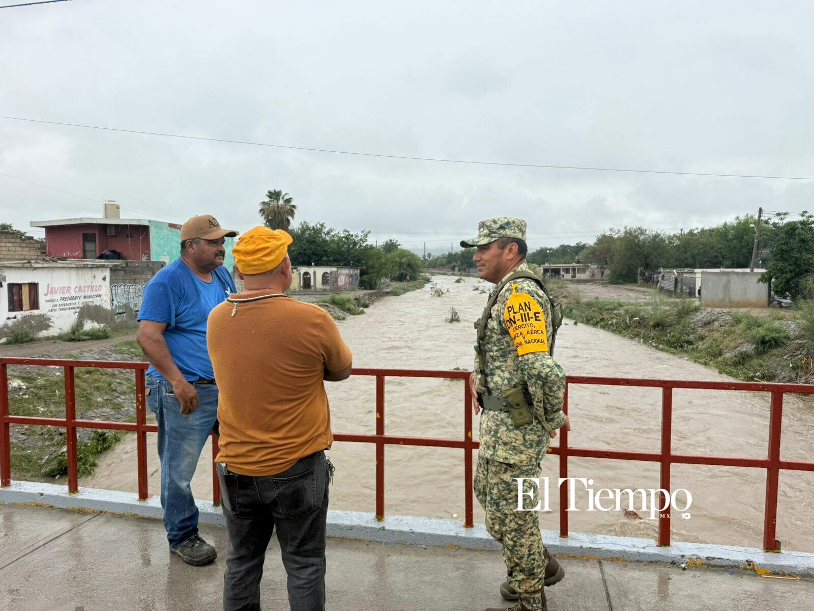 Lluvias activan auxilio militar y paralizan actividades en la Región Centro