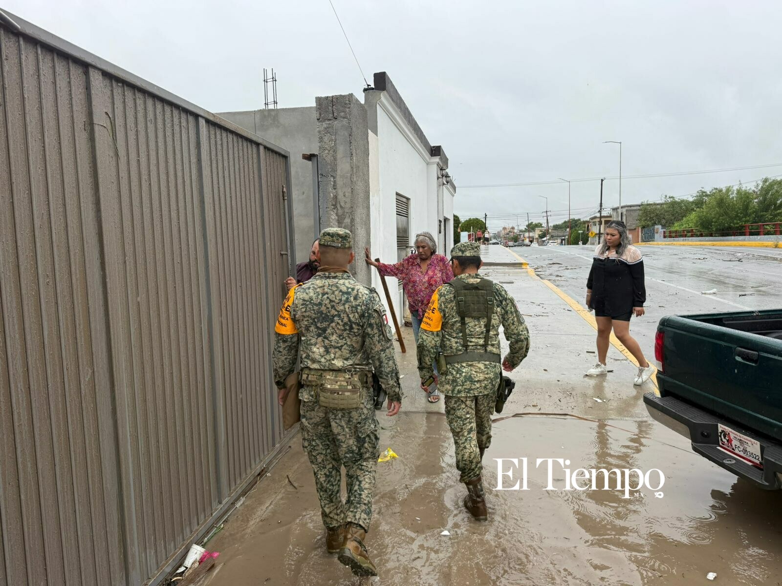 Lluvias activan auxilio militar y paralizan actividades en la Región Centro