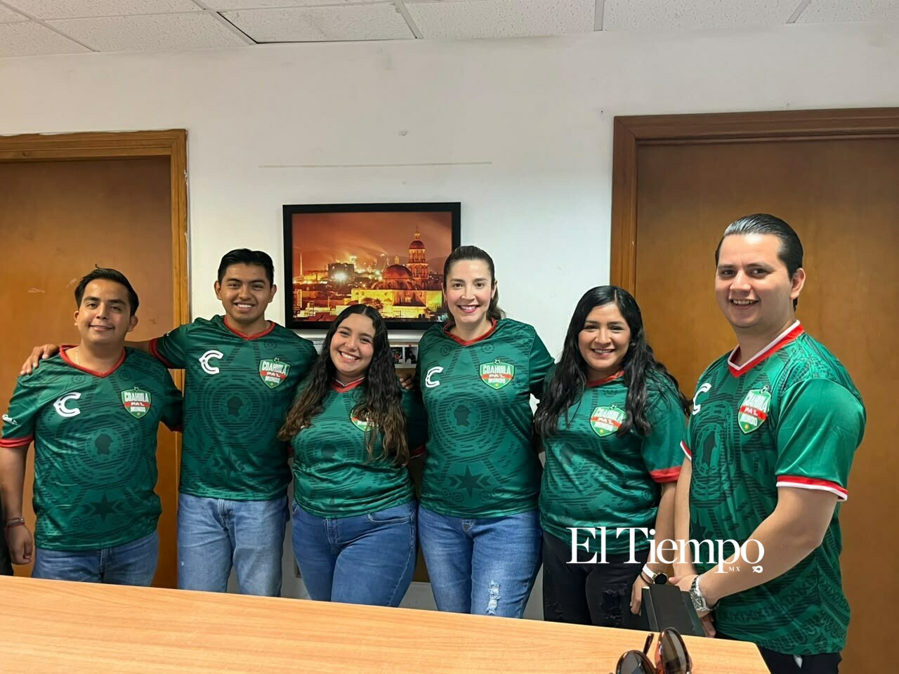 La Presidencia Municipal de Monclova se sumó al ambiente mundialista