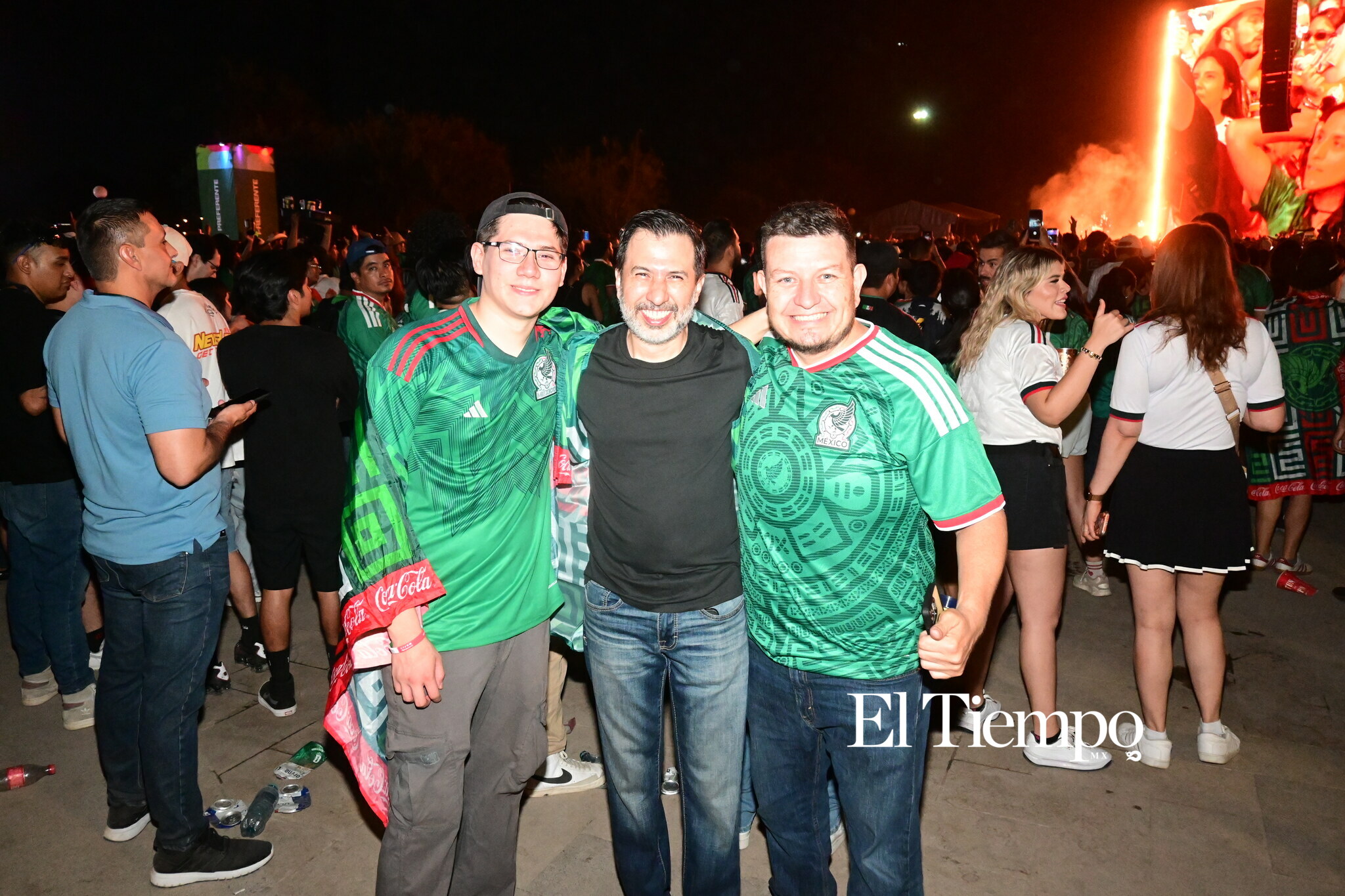 La fiesta que no se vio en la cancha: así vivió Monterrey el triunfo de México