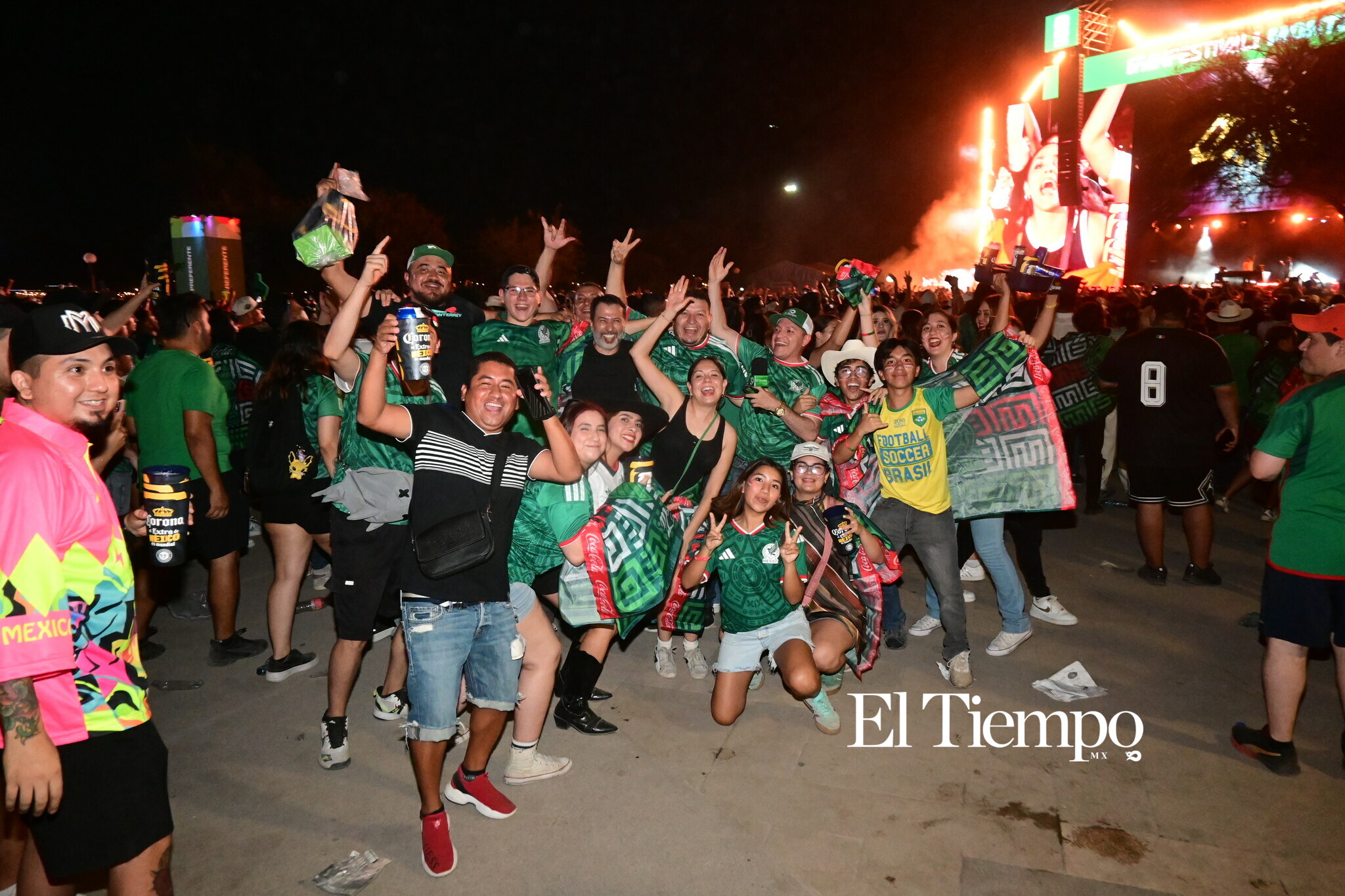 La fiesta que no se vio en la cancha: así vivió Monterrey el triunfo de México